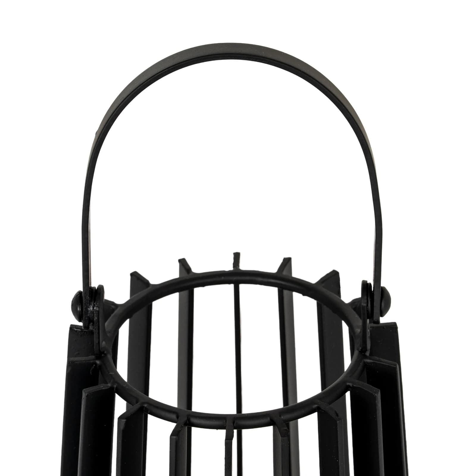 Lynk Small Lantern With Handle And Glass Candle Holder - Lanterns, photo 3 of 5