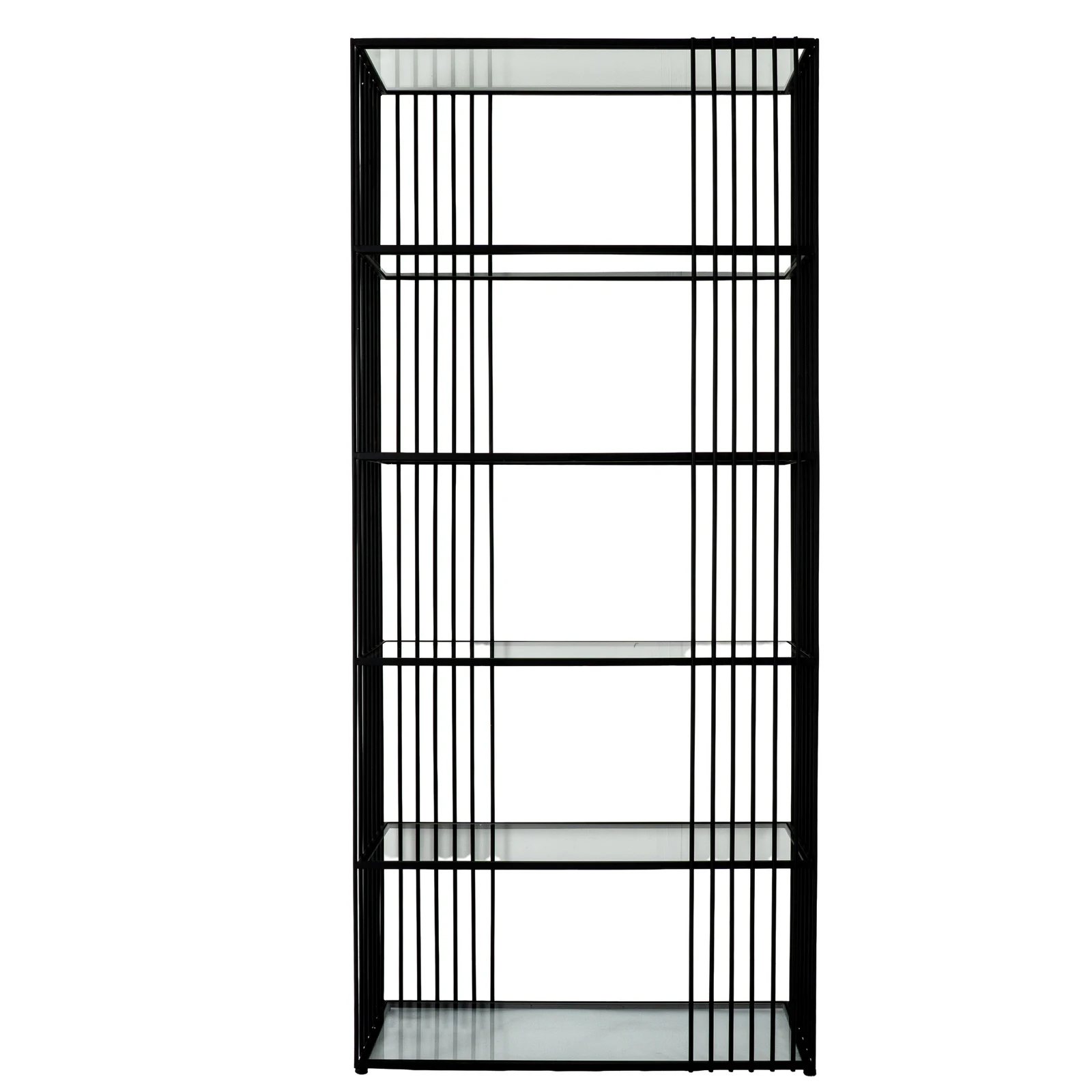 Alto Shelf Unit With Glass Shelves - Lanterns, photo 4 of 5