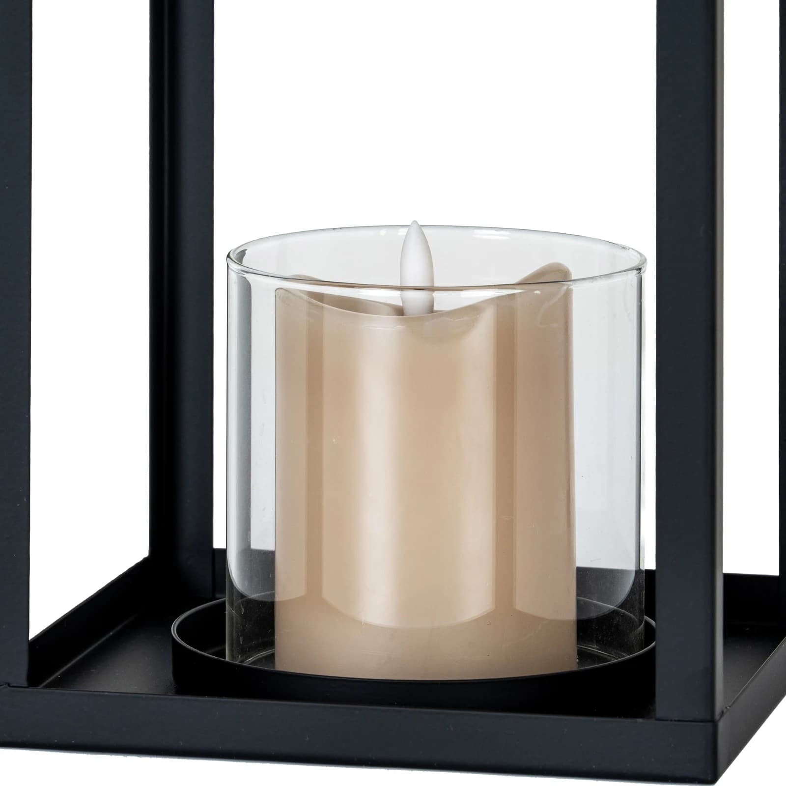 Astra Medium Lantern With Glass Candle Holder - Lanterns, photo 4 of 5