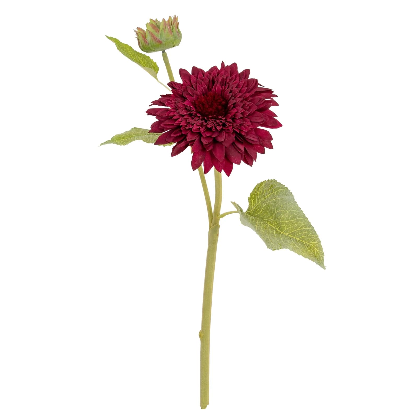Dahlia Burgundy Raven Stem — Pack of 5 - Artificial plants & flowers, photo 4 of 5