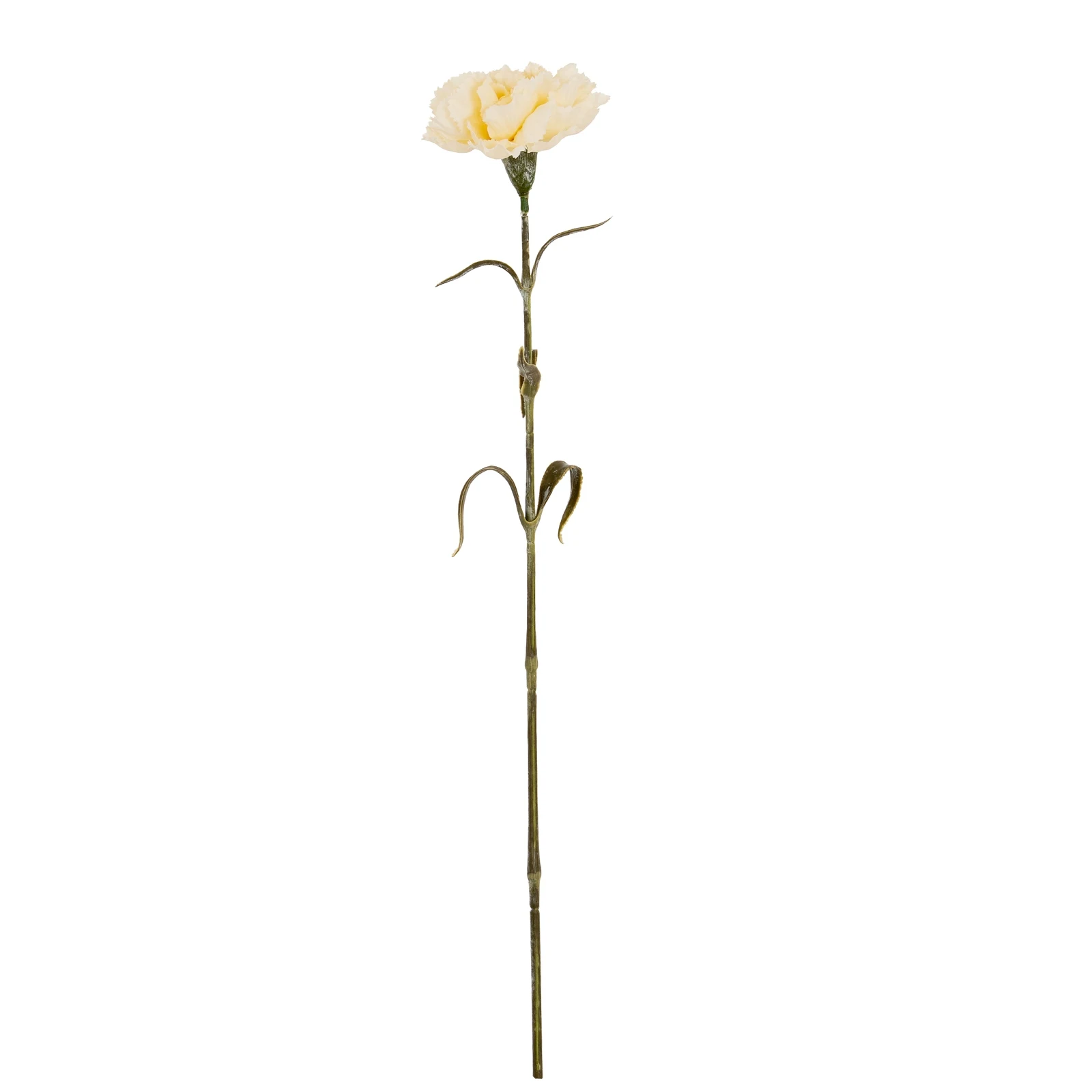 Cream Carnation Stem — Pack of 5 - Artificial plants & flowers, photo 2 of 2