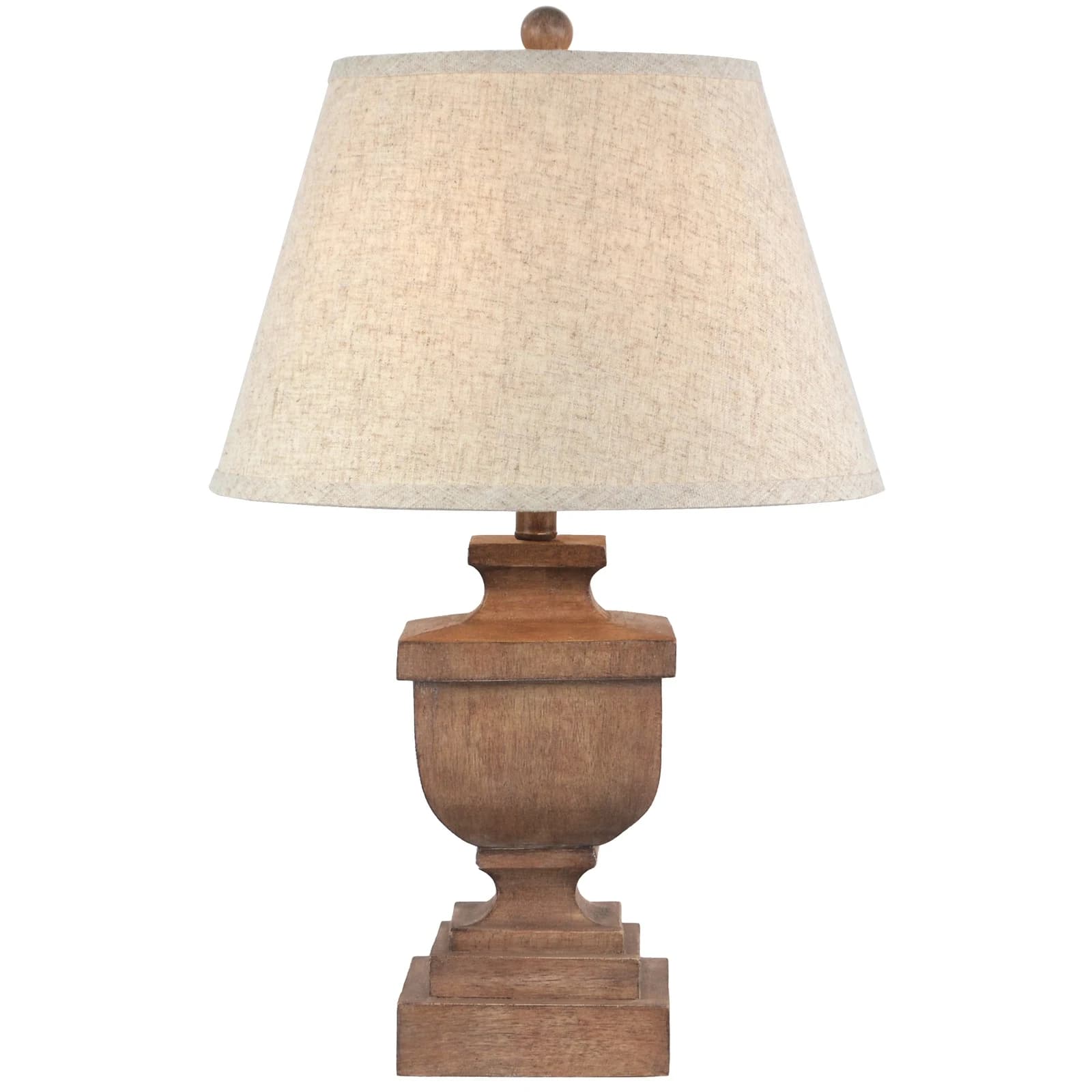 Ravelle Table Lamp With Edged Linen Shade - Table lamps, photo 2 of 4