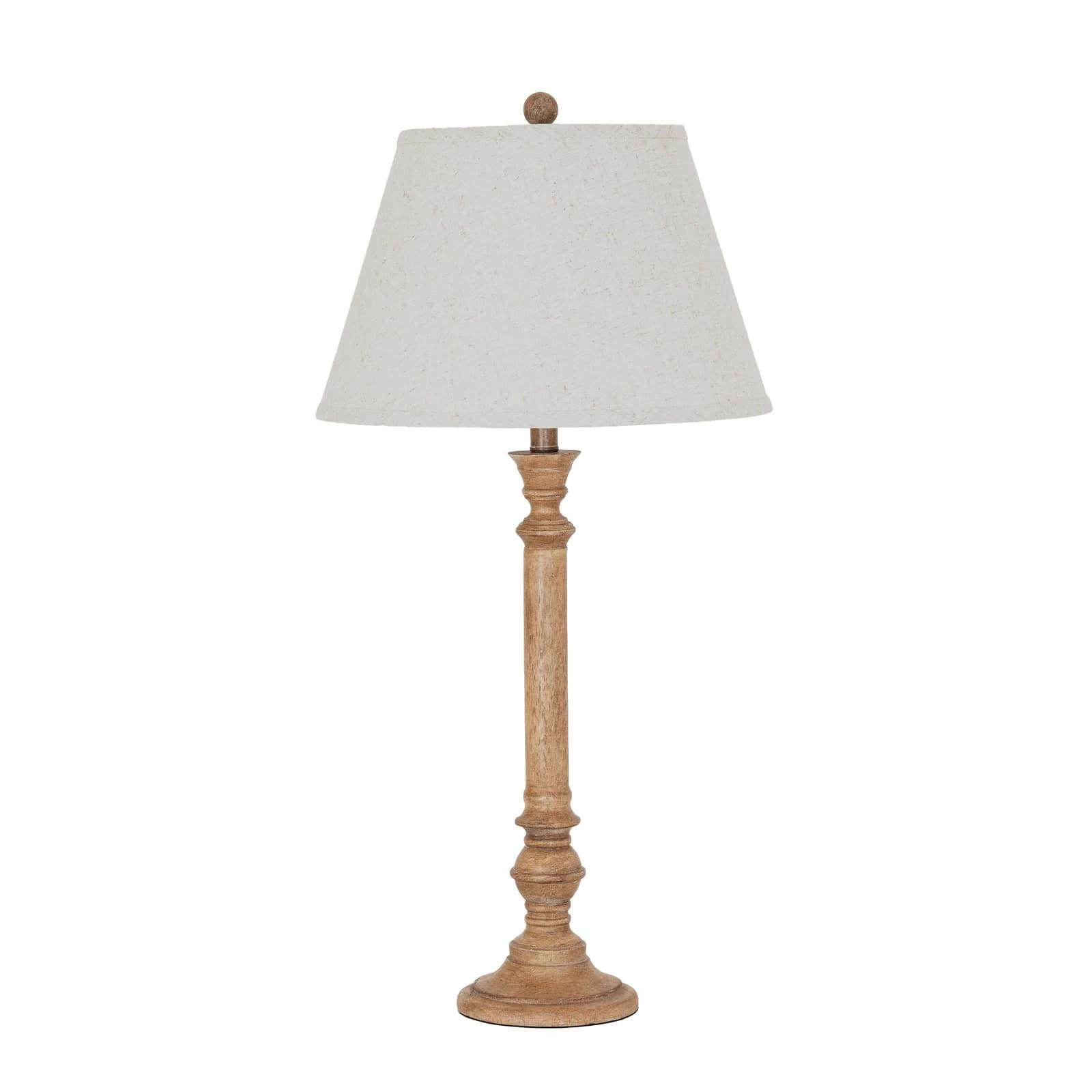 Solenne Table Lamp With Edged Linen Shade - Table lamps, photo 3 of 5