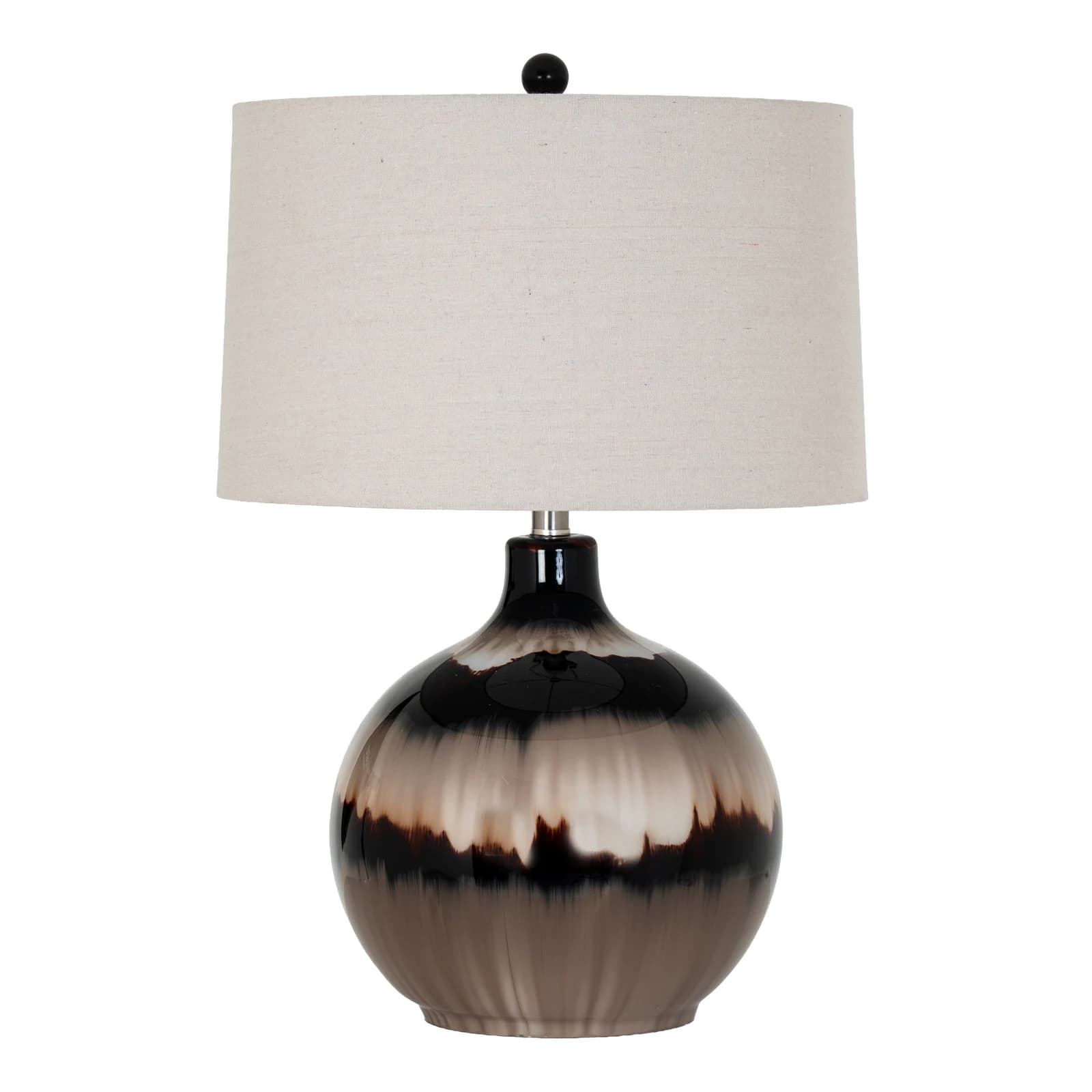 Sepia Shadows Table Lamp With Linen Shade - Table lamps, photo 3 of 5