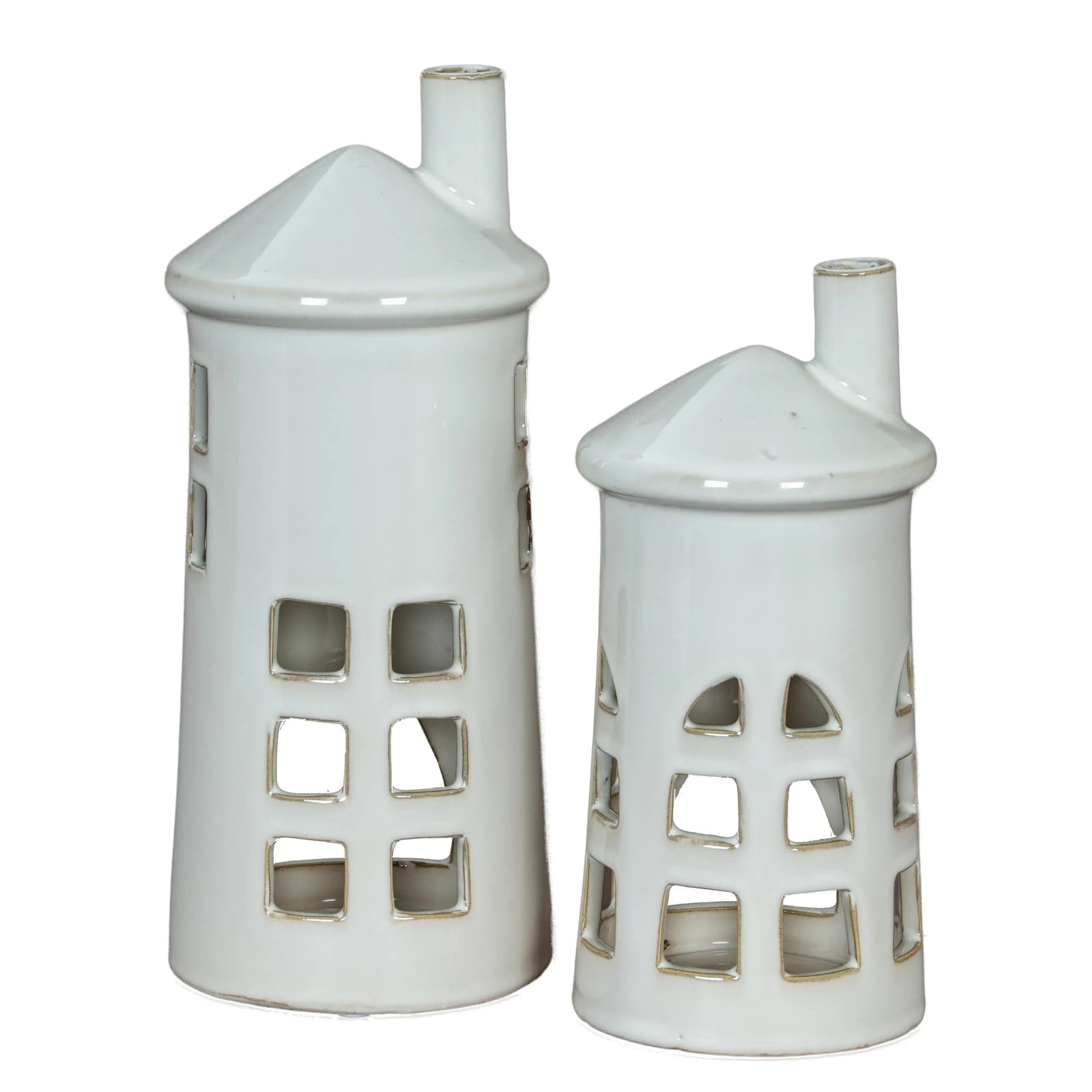 Rhea Large Lighthouse Tealight Holder - Lanterns, photo 4 of 4