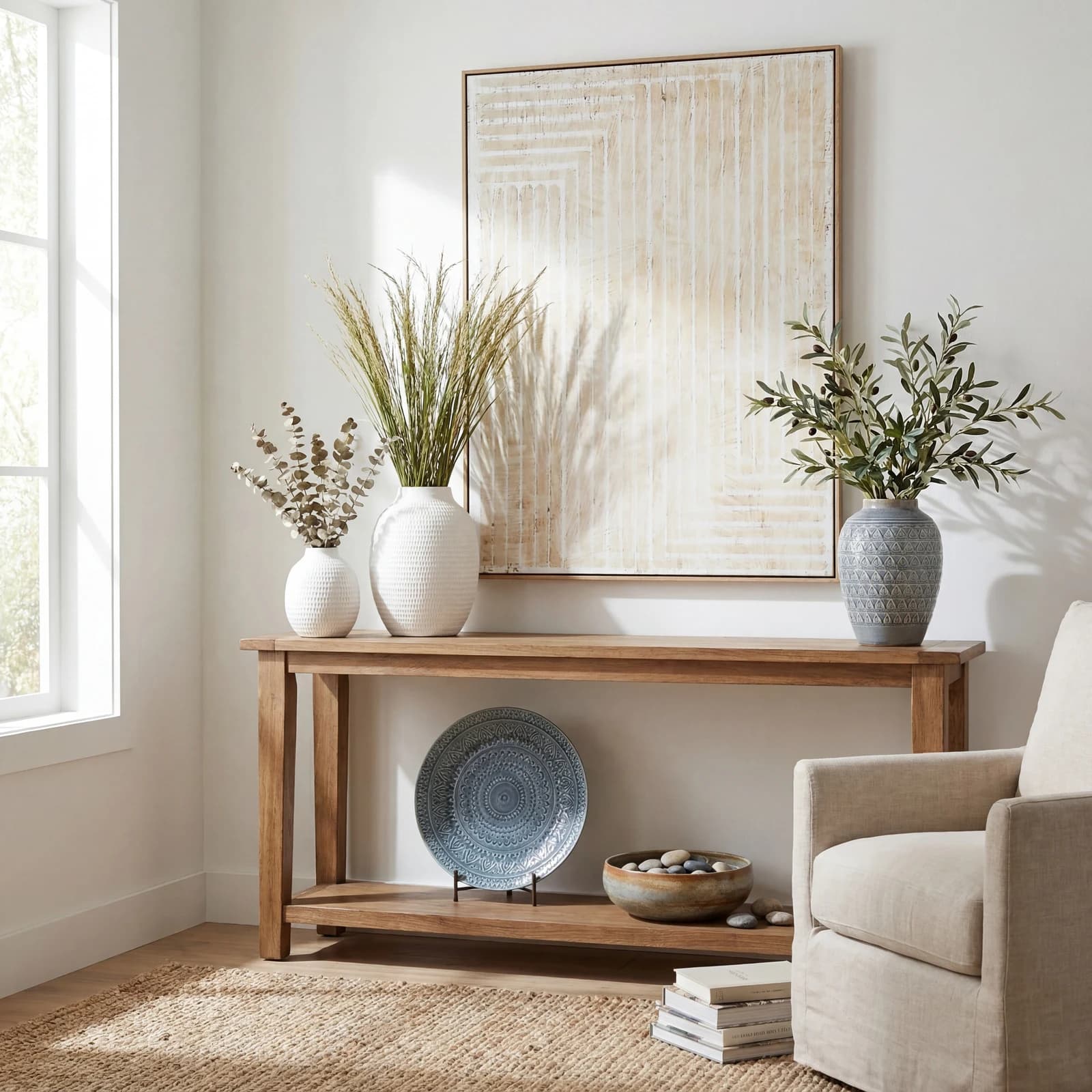 Tellura Hand Painted Canvas In Frame - Wall art & frames, photo 3 of 5