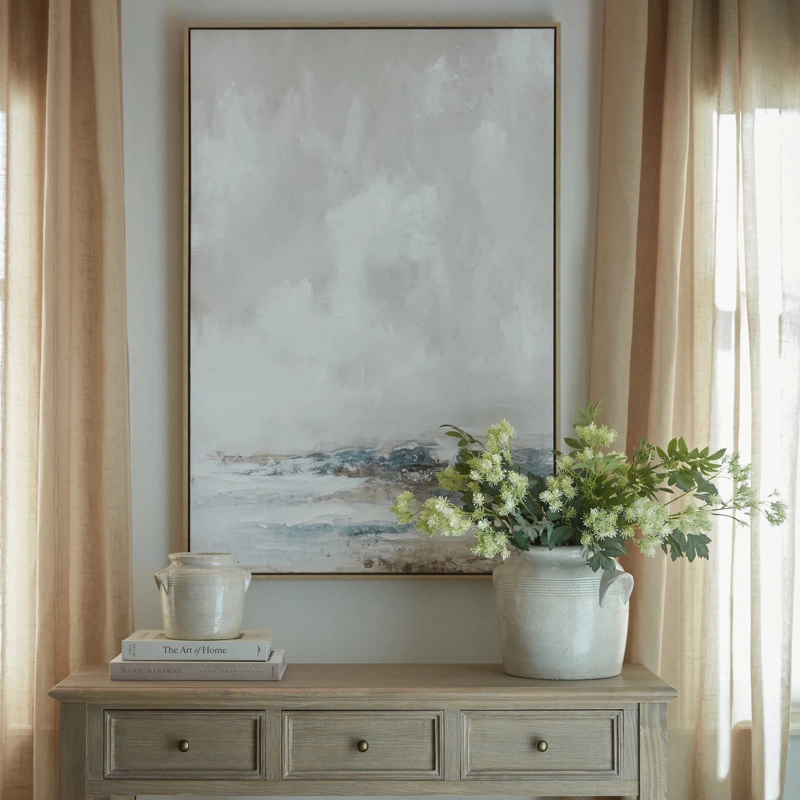 Veydra Hand Painted Canvas In Frame - Wall art & frames, photo 2 of 6