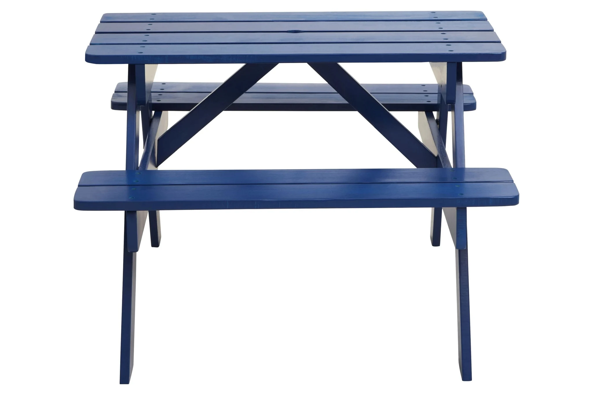 Brighton Blue Kids Picnic Bench - Furniture, photo 6 of 8