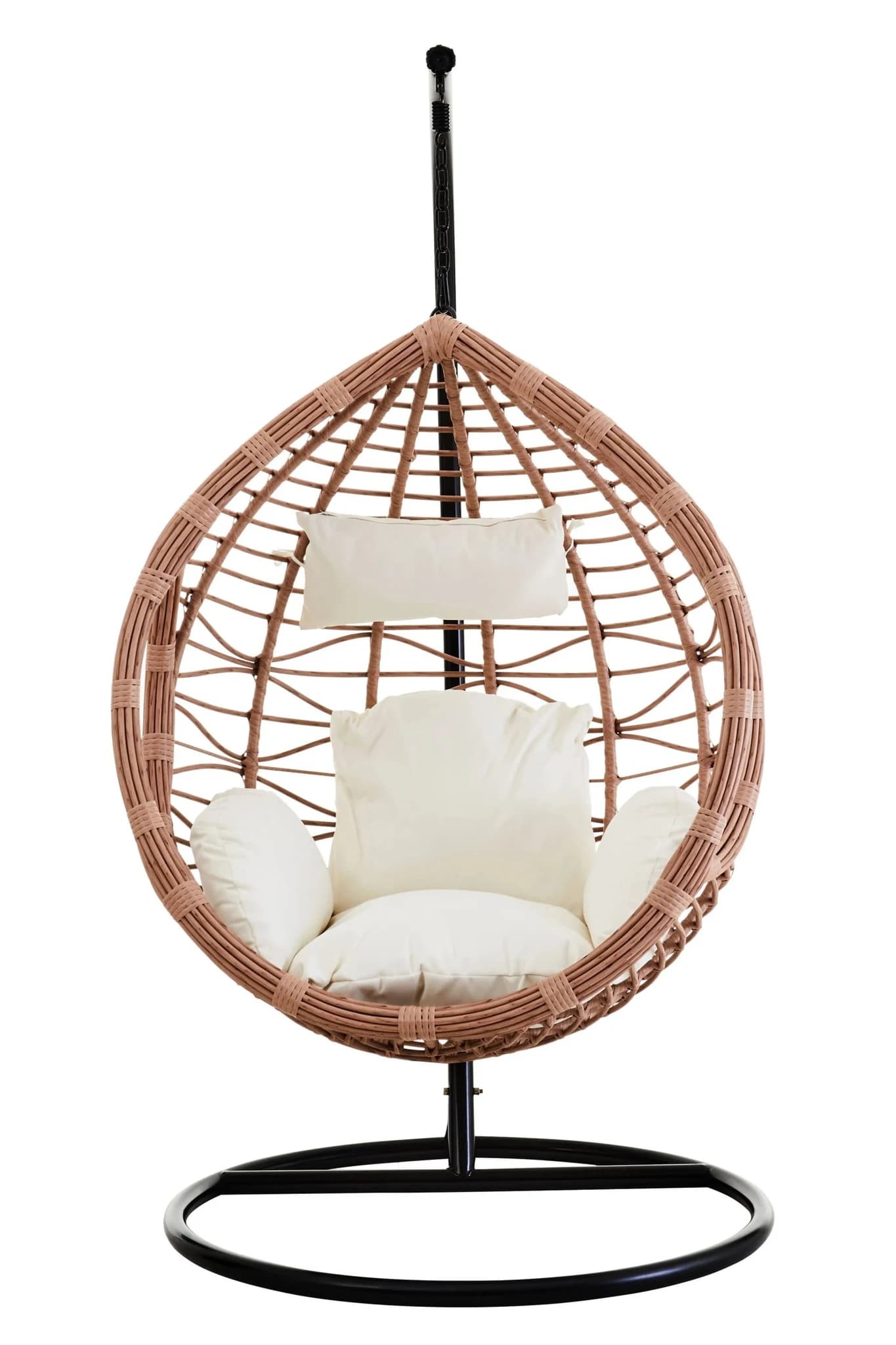 Goa Natural Rattan Effect Hanging Chair - Seating, photo 2 of 7