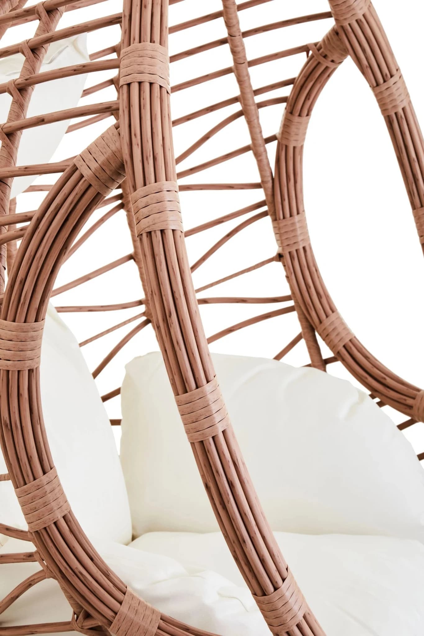 Goa Natural Rattan Effect Hanging Chair - Seating, photo 6 of 7