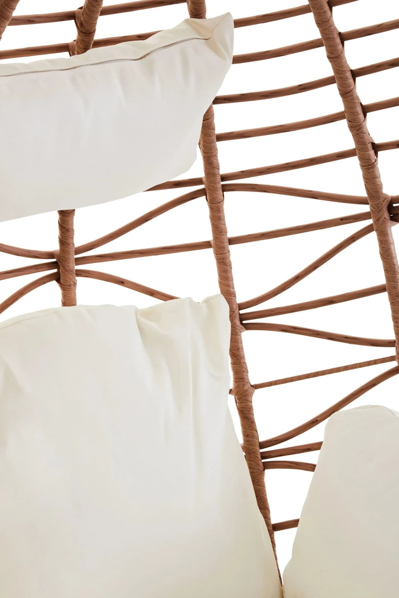 Goa Natural Rattan Effect Hanging Chair - Seating, photo 5 of 7