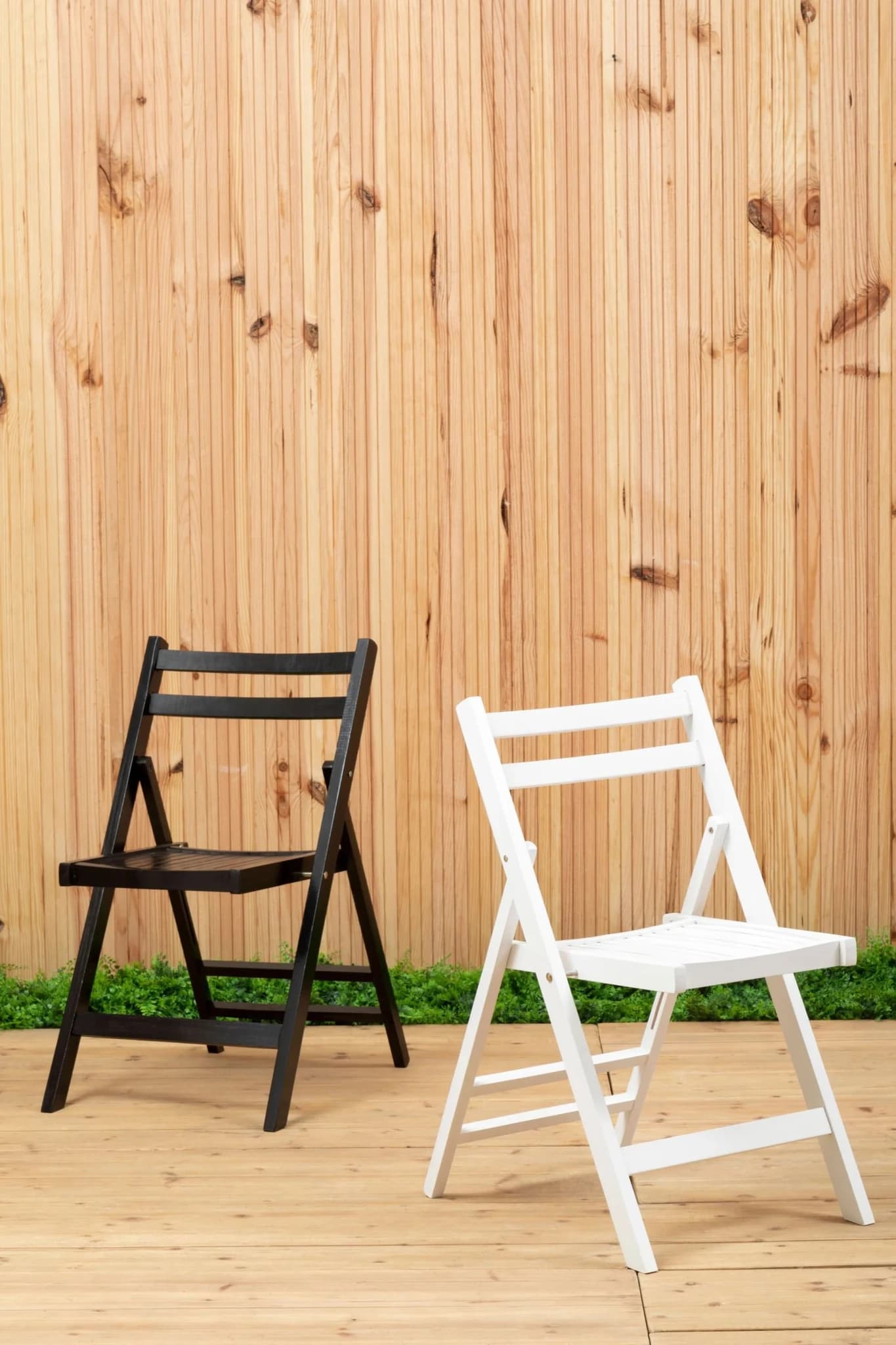 Beauport White Wood Folding Chair - Seating, photo 6 of 8