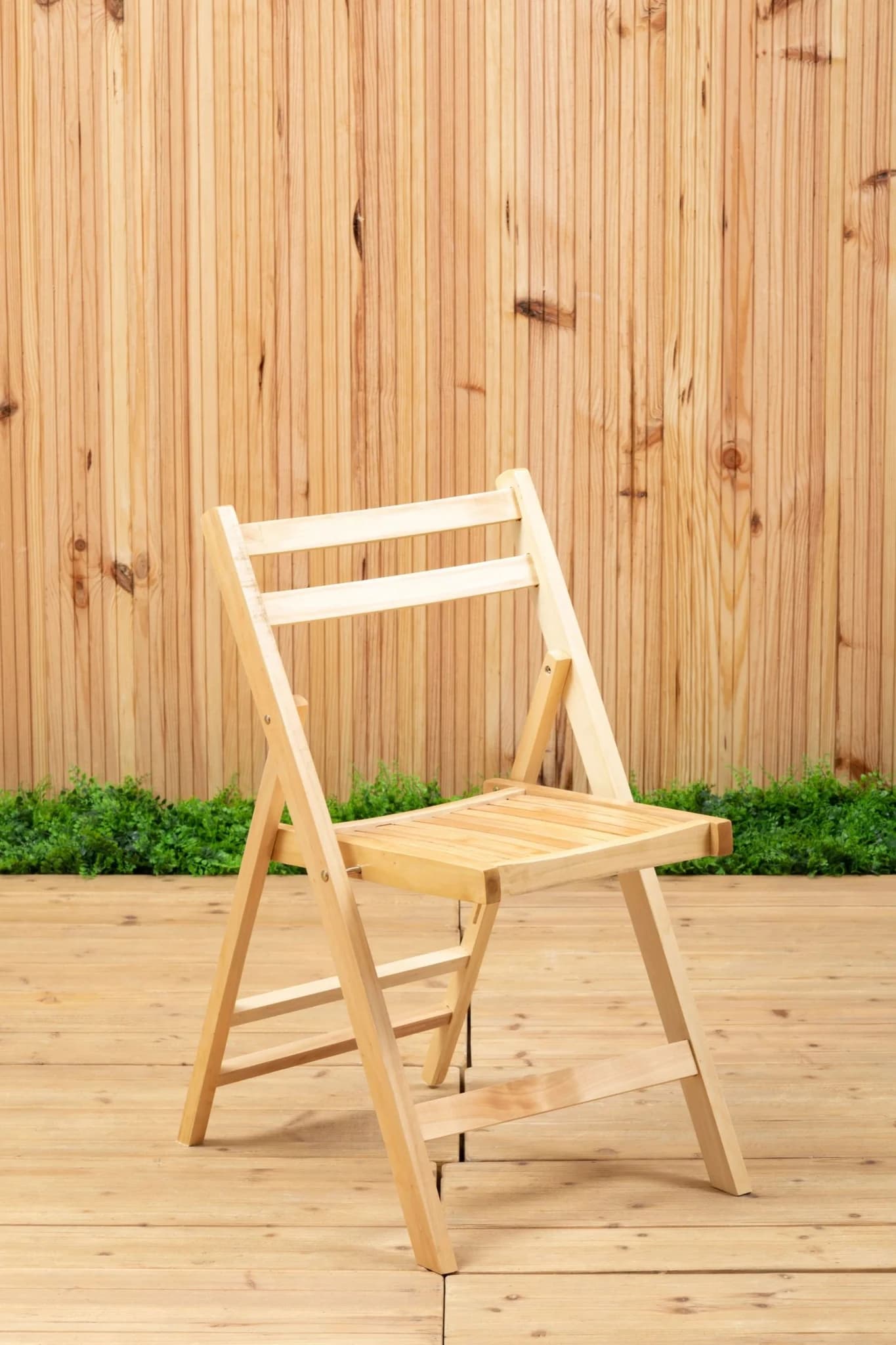 Beauport Natural Finish Folding Chair - Seating, photo 5 of 8