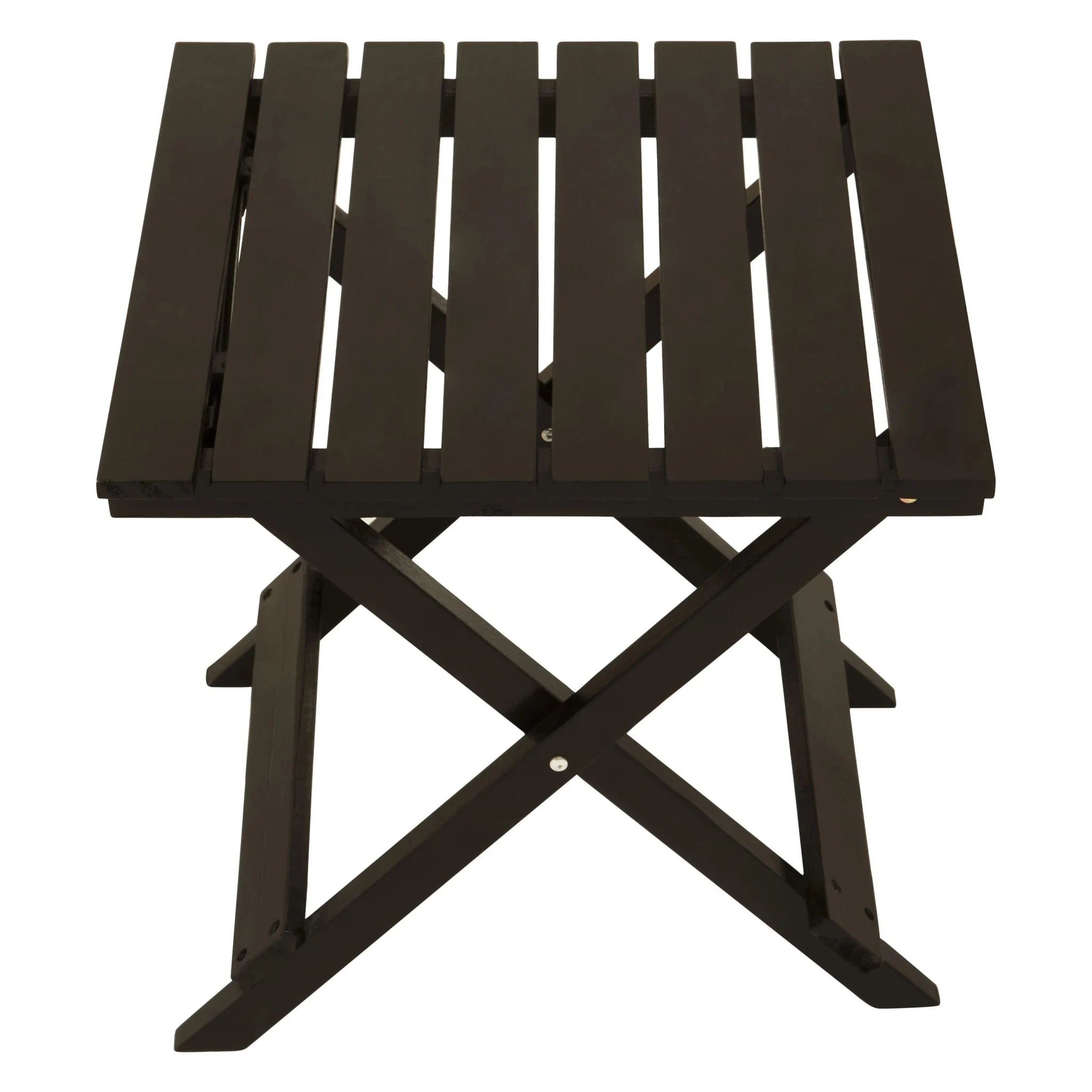 Beauport Black Wood Folding Table - Tables, photo 6 of 8