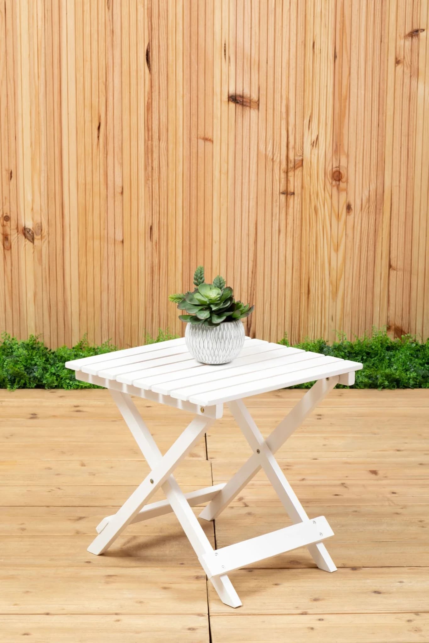 Beauport White Folding Table - Tables, photo 7 of 8