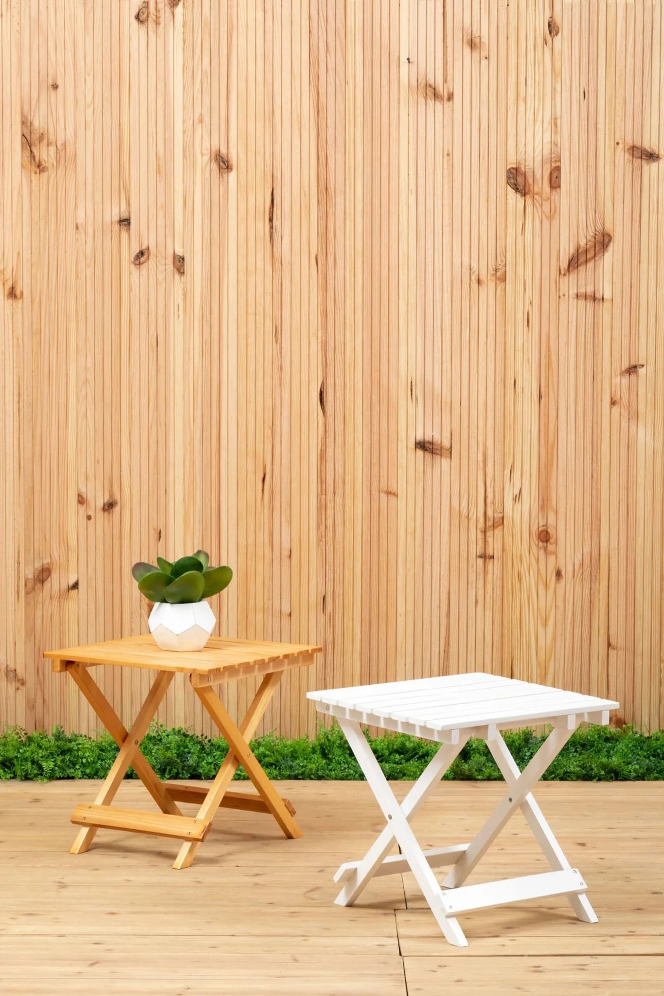 Beauport White Folding Table - Tables, photo 3 of 8