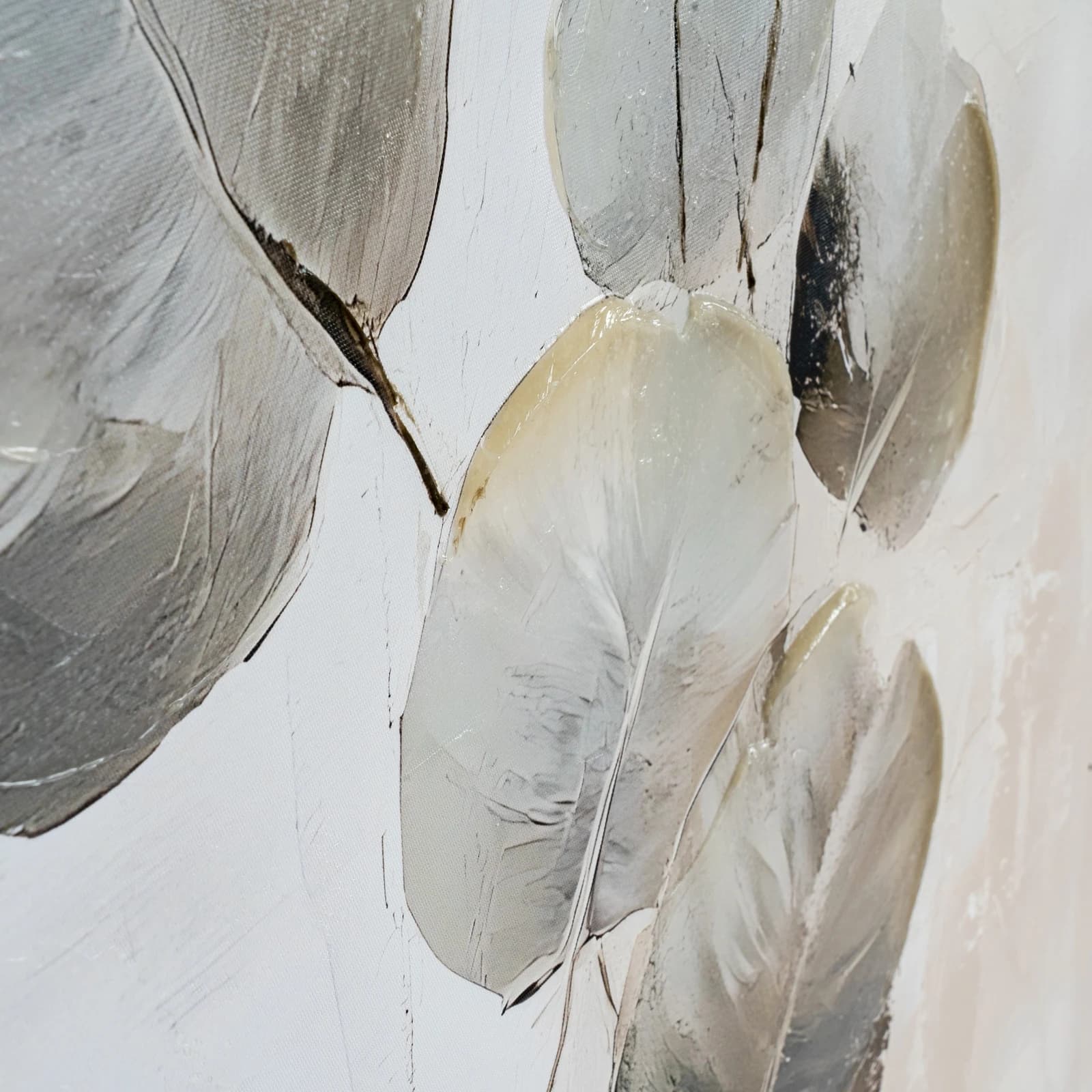 Silvra Hand Painted Canvas In Frame - Wall art & frames, photo 5 of 6