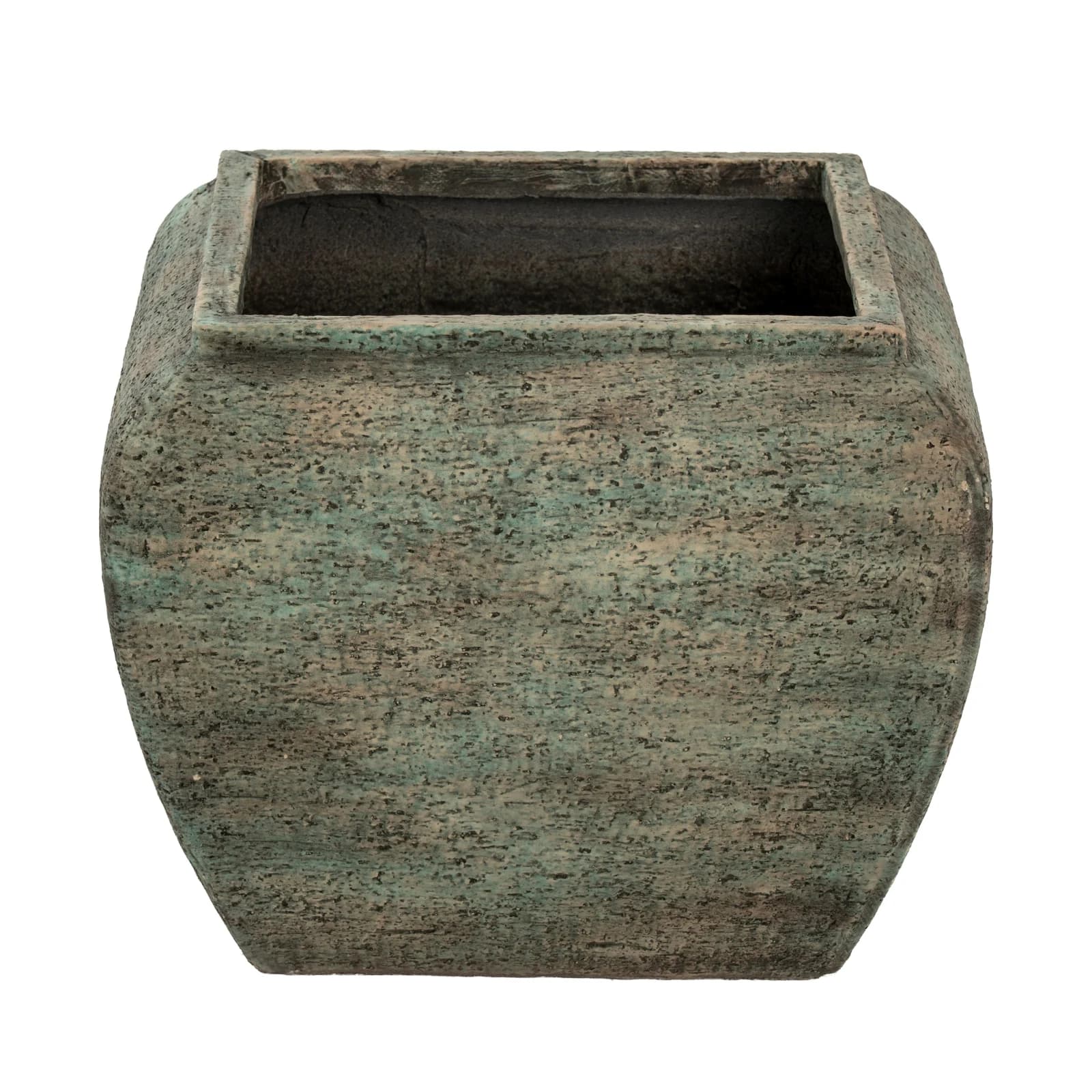 Verdan Square Drum Set Of 2 Planters - Planters & pots, photo 5 of 6
