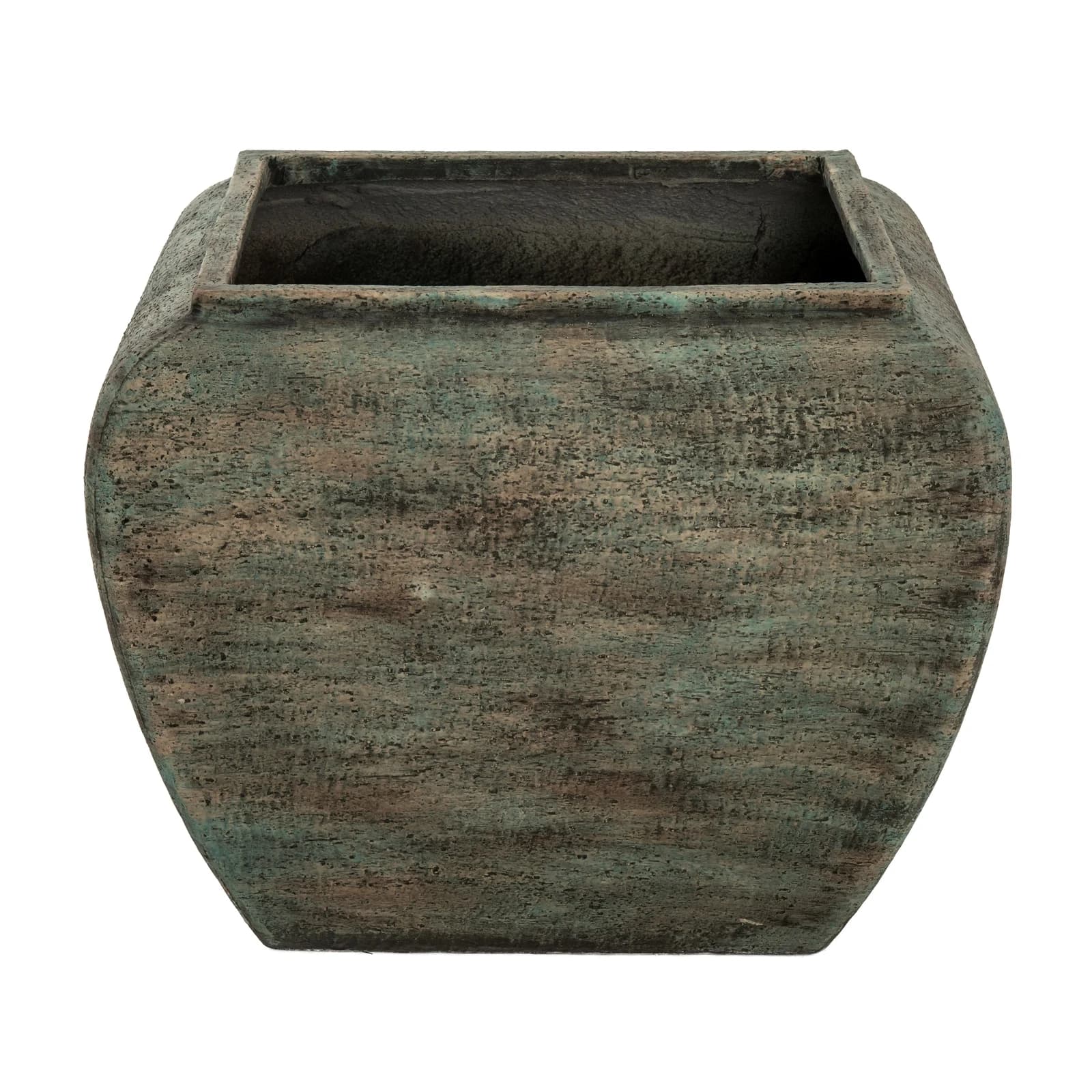 Verdan Square Drum Set Of 2 Planters - Planters & pots, photo 6 of 6