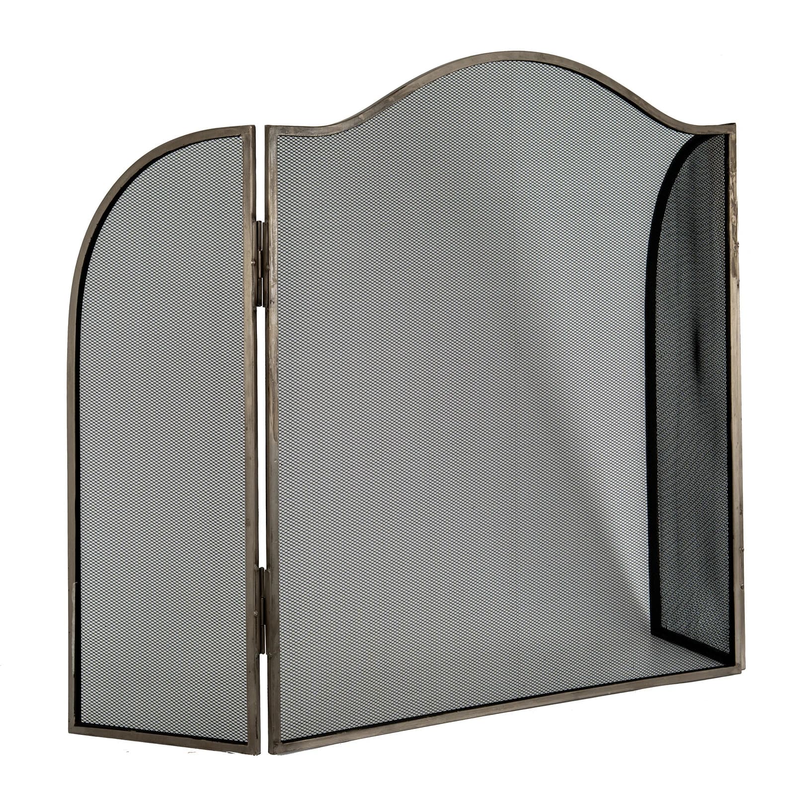 Antiqued Silver Large Fire Screen - Decorative, photo 4 of 4