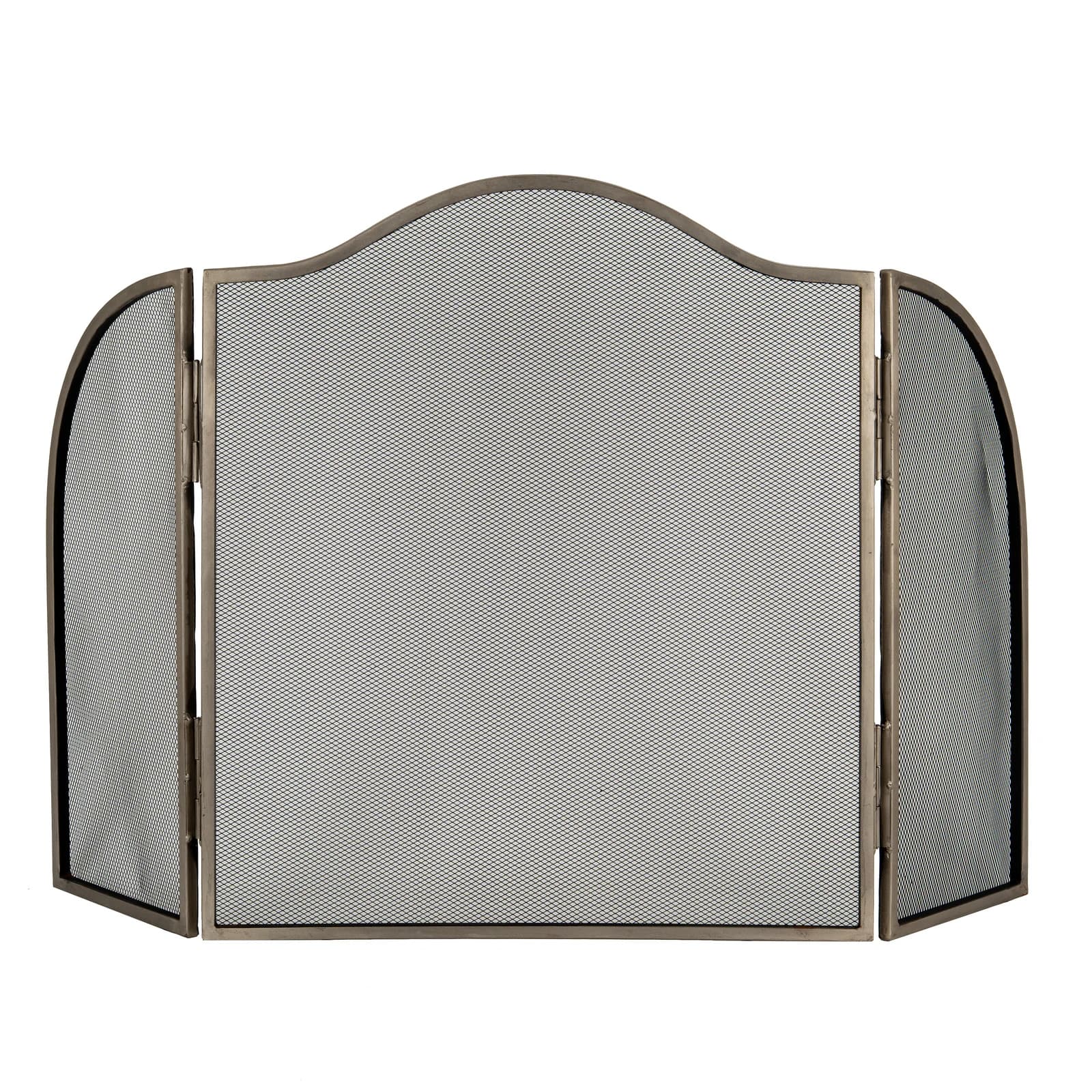 Antiqued Silver Fire Screen - Decorative, photo 2 of 5