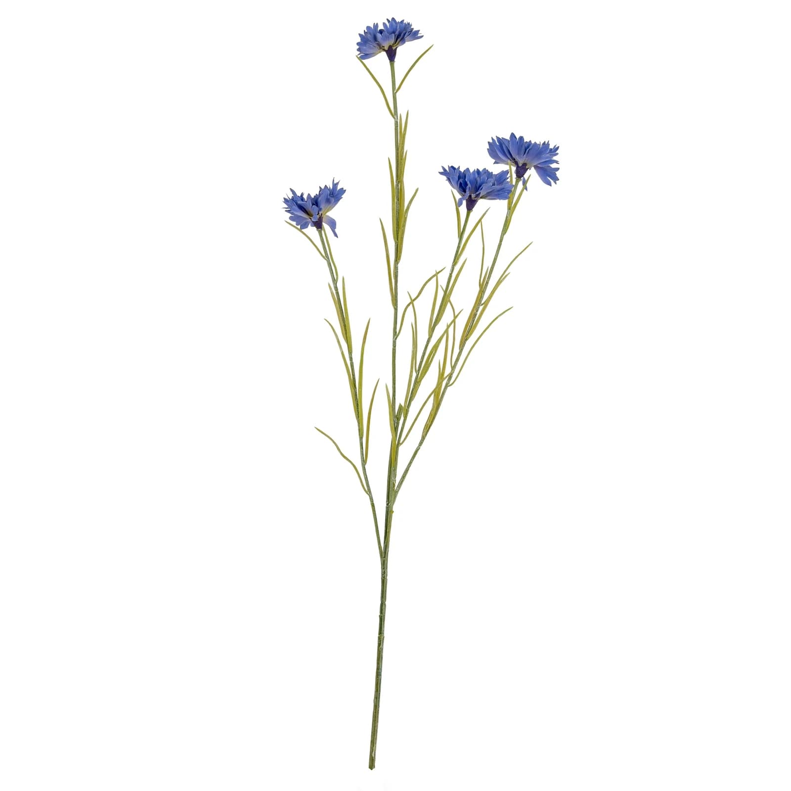 Blue Cornflower Stem — Pack of 5 - Artificial plants & flowers, photo 2 of 3