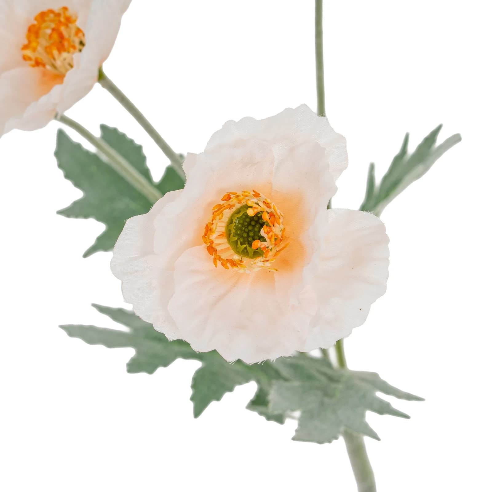 Cream Papaver Poppy Spray — Pack of 5 - Artificial plants & flowers, photo 3 of 3