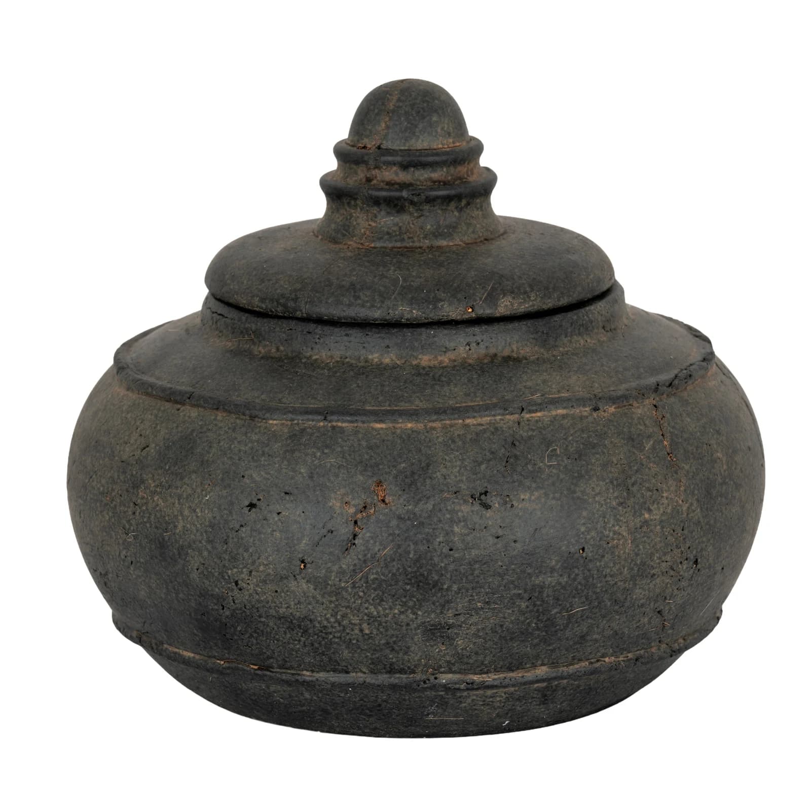Dusk Large Pot With Lid - Planters & pots, photo 2 of 5