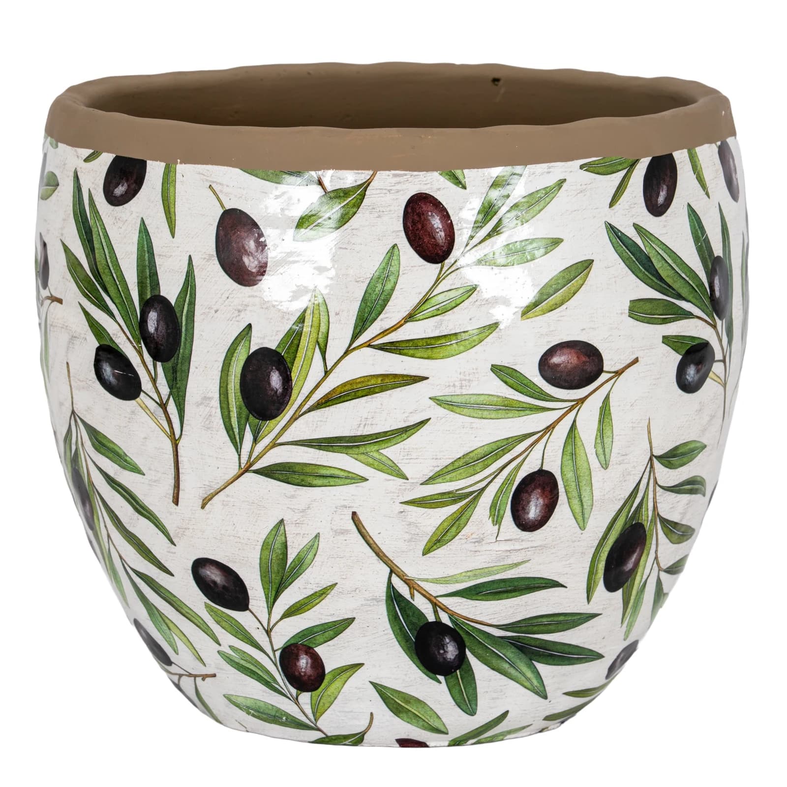 Verdal Olive Large Planter - Planters & pots, photo 2 of 3
