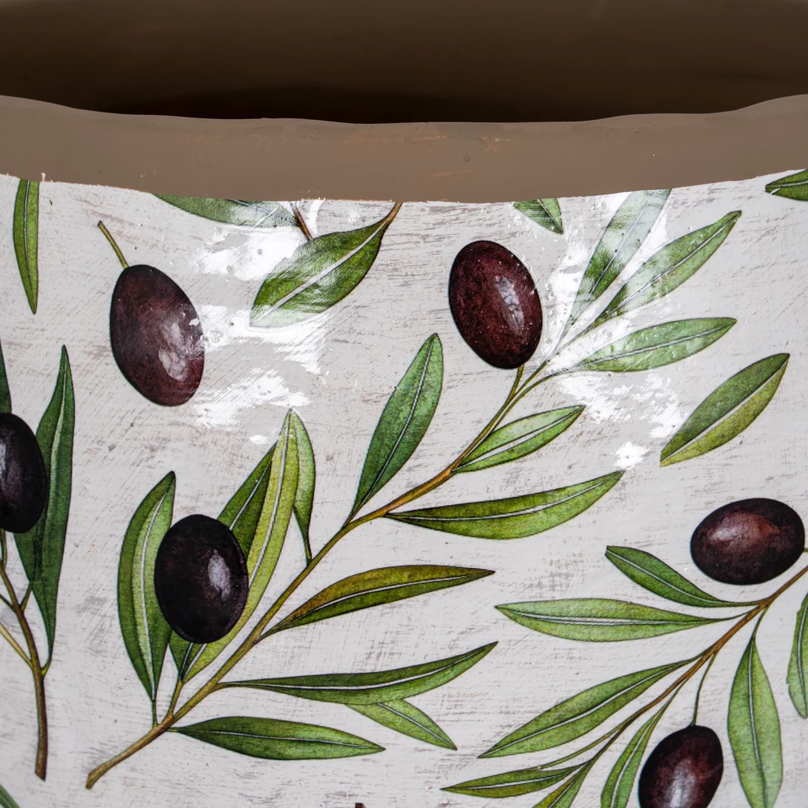 Verdal Olive Large Planter - Planters & pots, photo 3 of 3