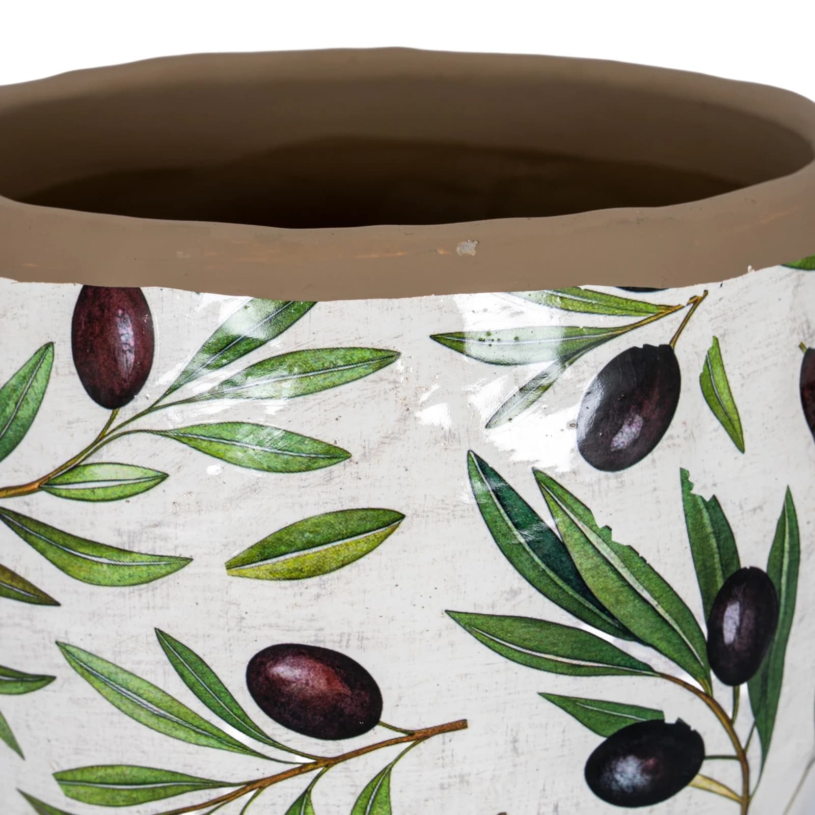 Verdal Olive Medium Planter - Planters & pots, photo 3 of 3