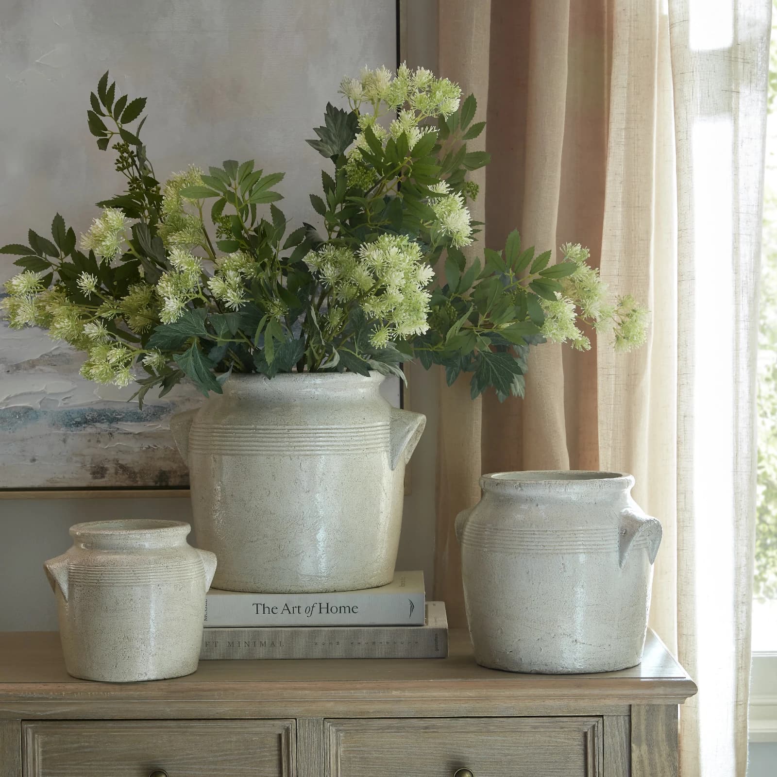 Tarn Collection Large Pot With Handles - Vases, photo 2 of 6