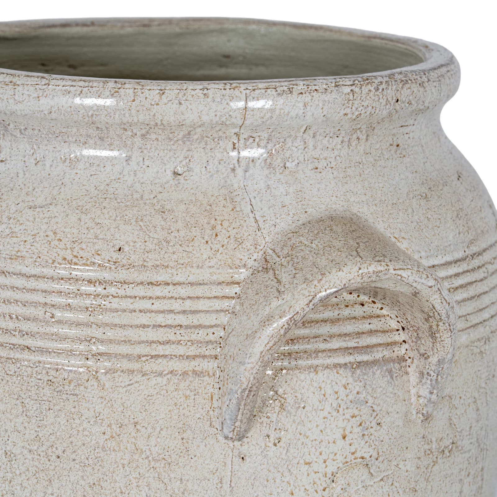 Tarn Collection Small Pot With Handles - Artificial plants & flowers, photo 4 of 5