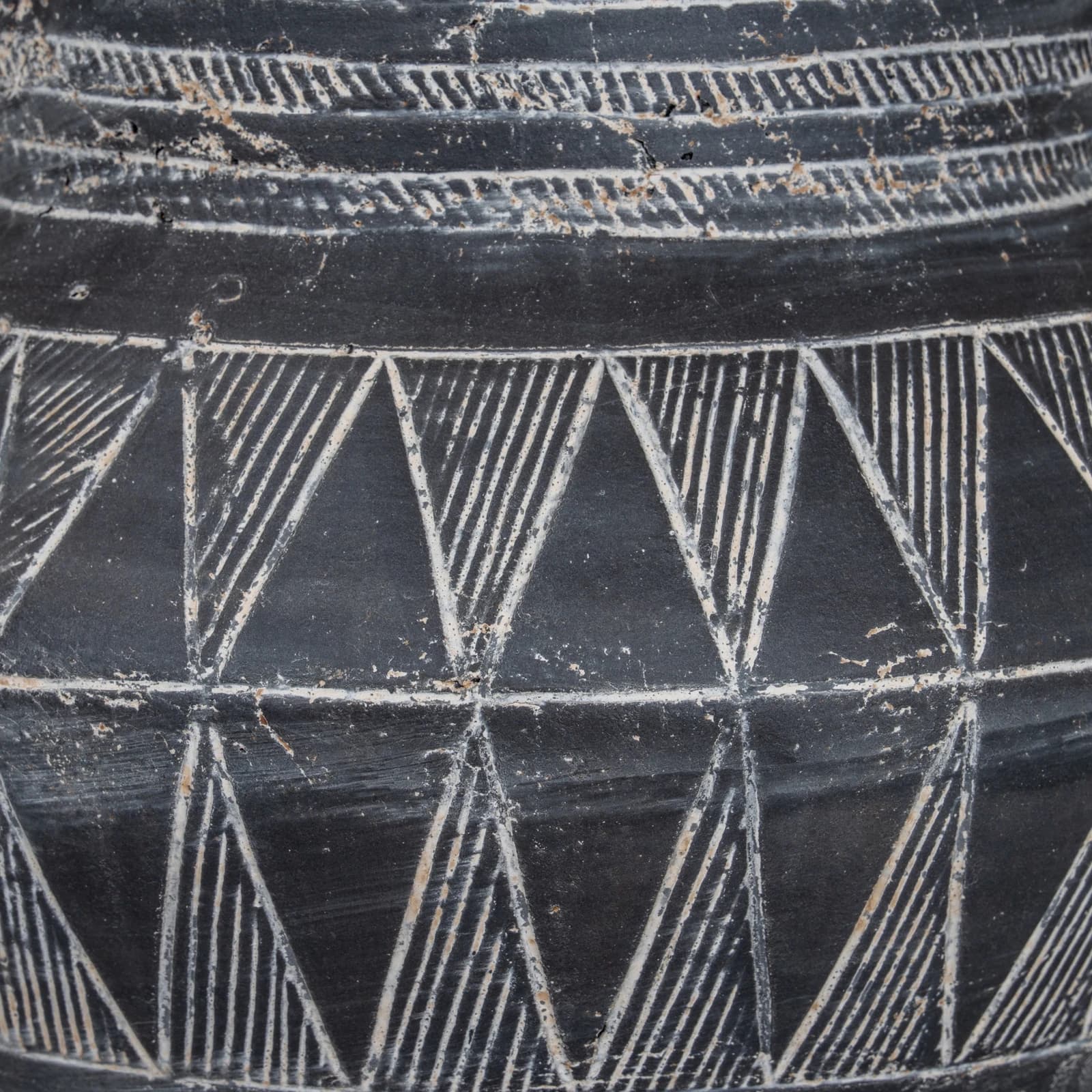Etched Collection Tall Pot With Handle - Console tables, photo 4 of 5