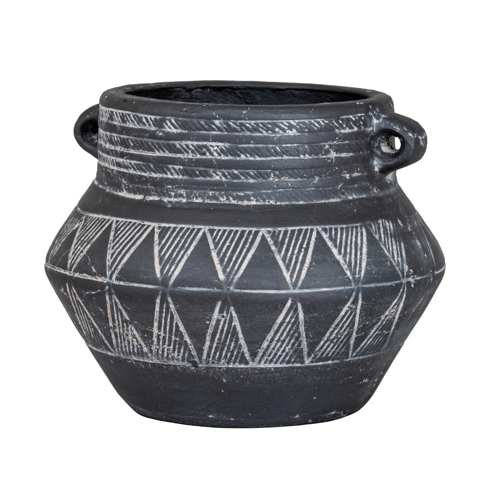 Etched Collection Pot With Handle - Tables, photo 2 of 5