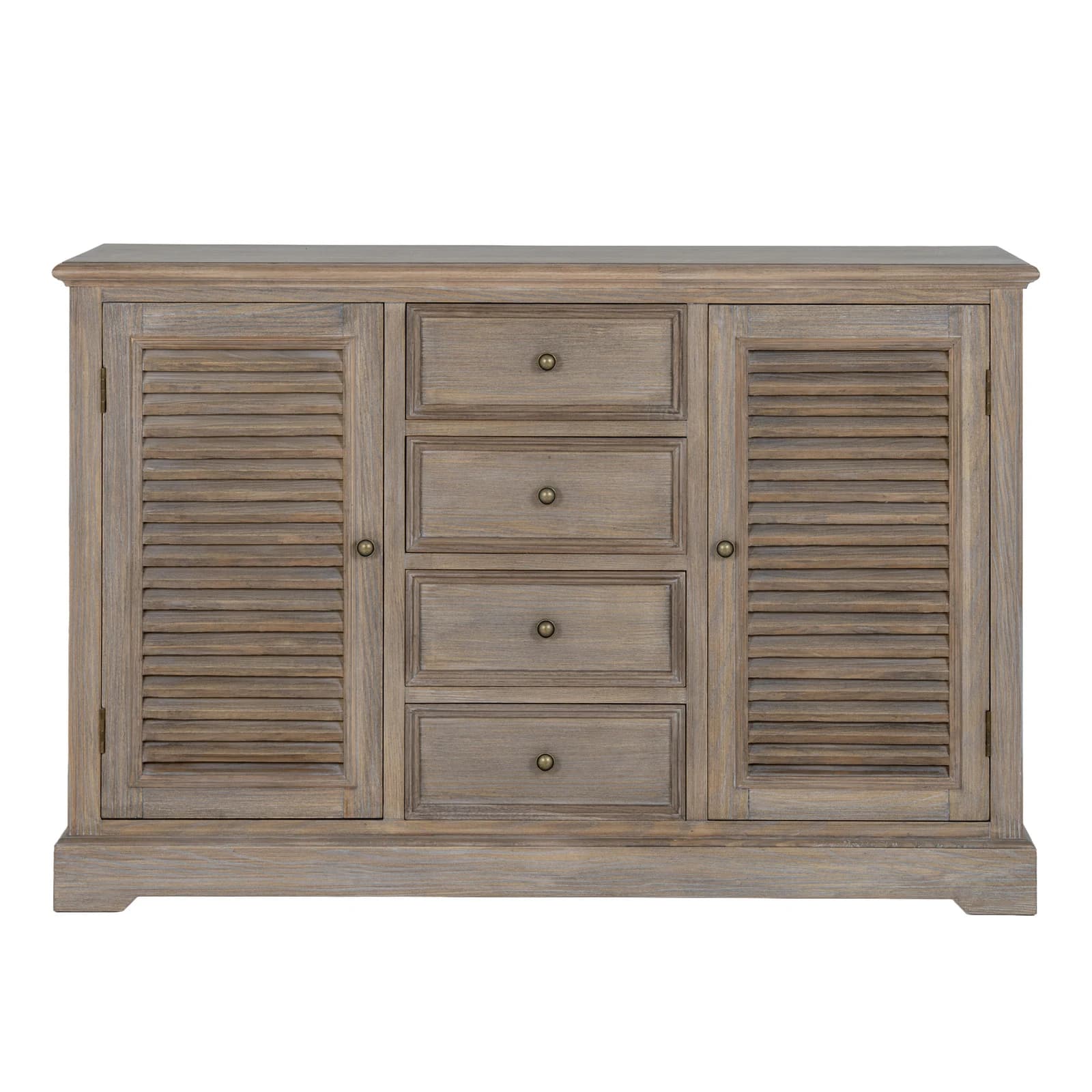 Delphine Collection 2 Door 4 Drawer Large Dresser Base - Chests of drawers, photo 5 of 6