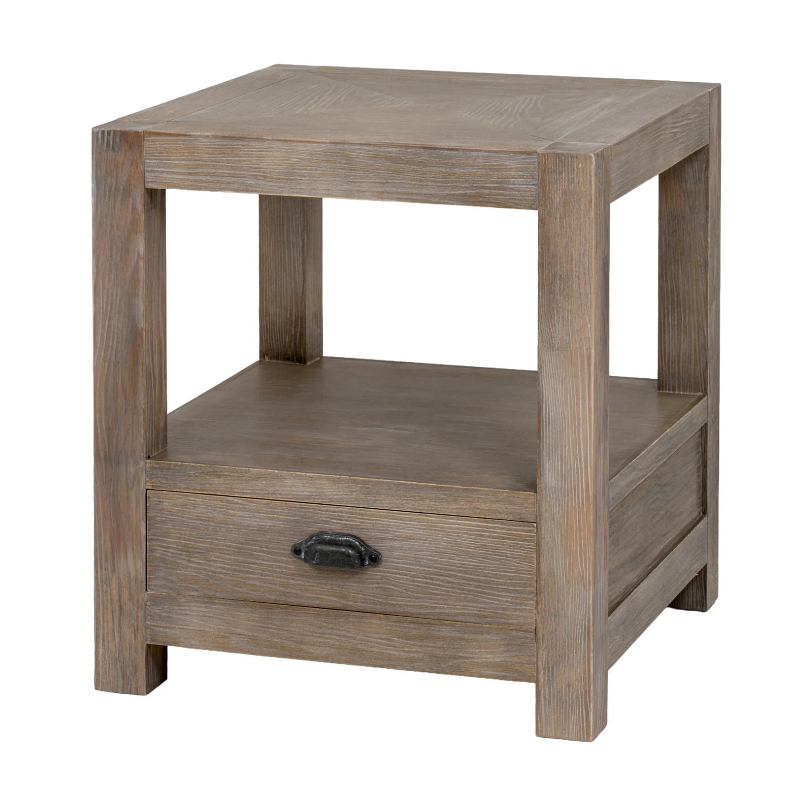 Haldon Collection 1 Drawer Side Table With Shelf - Side tables, photo 4 of 6