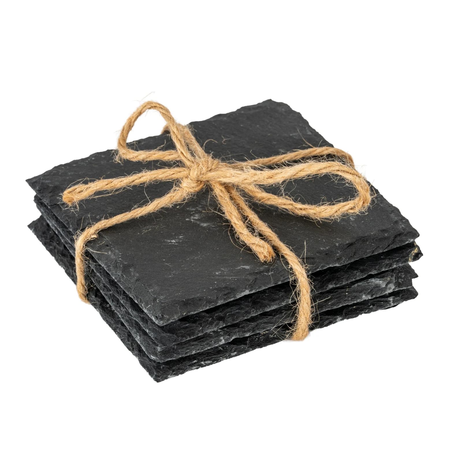 Set of Four Square Slate Coasters - Trays & baskets, photo 2 of 3