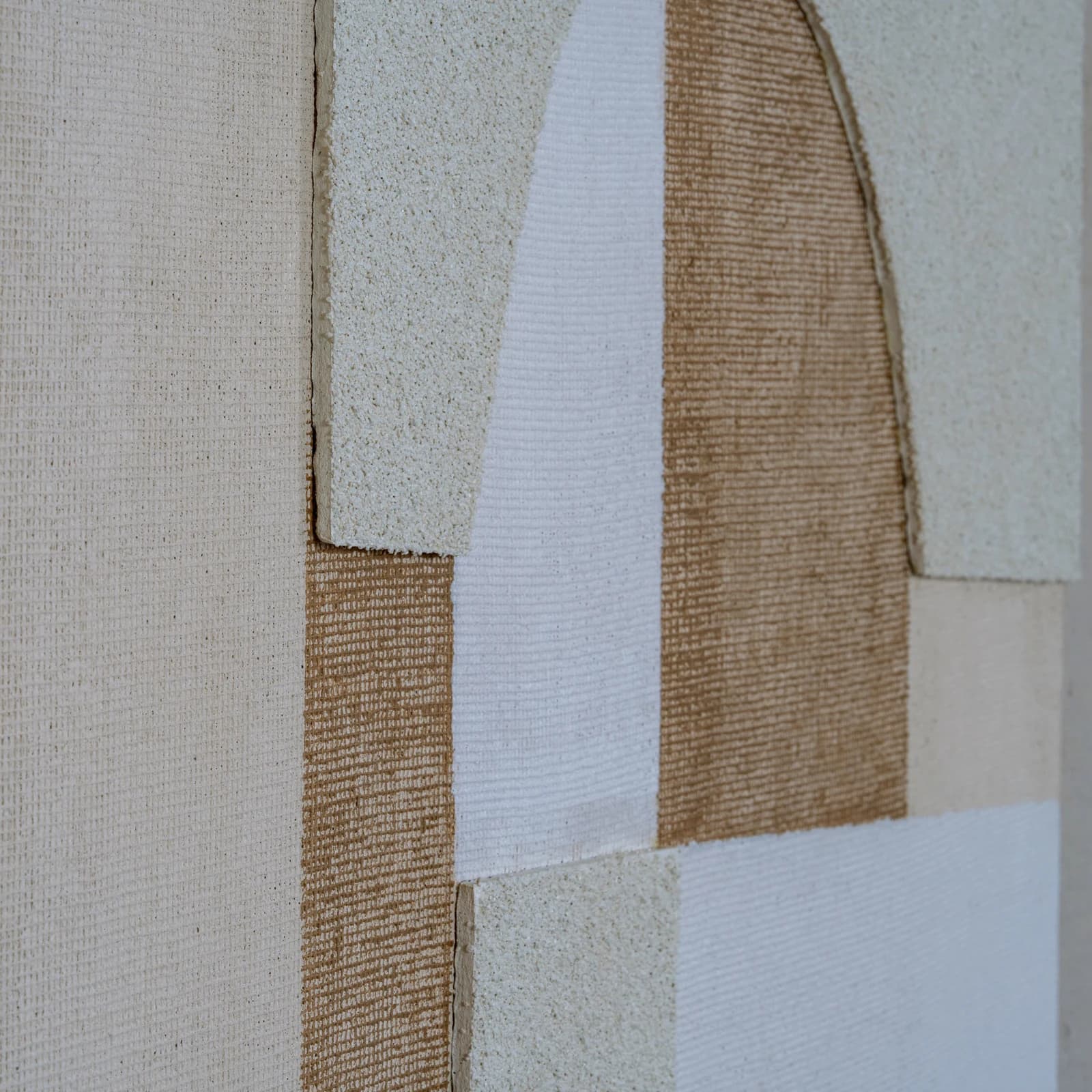 Portina Linen Textured Canvas in Frame - Wall art & frames, photo 5 of 6