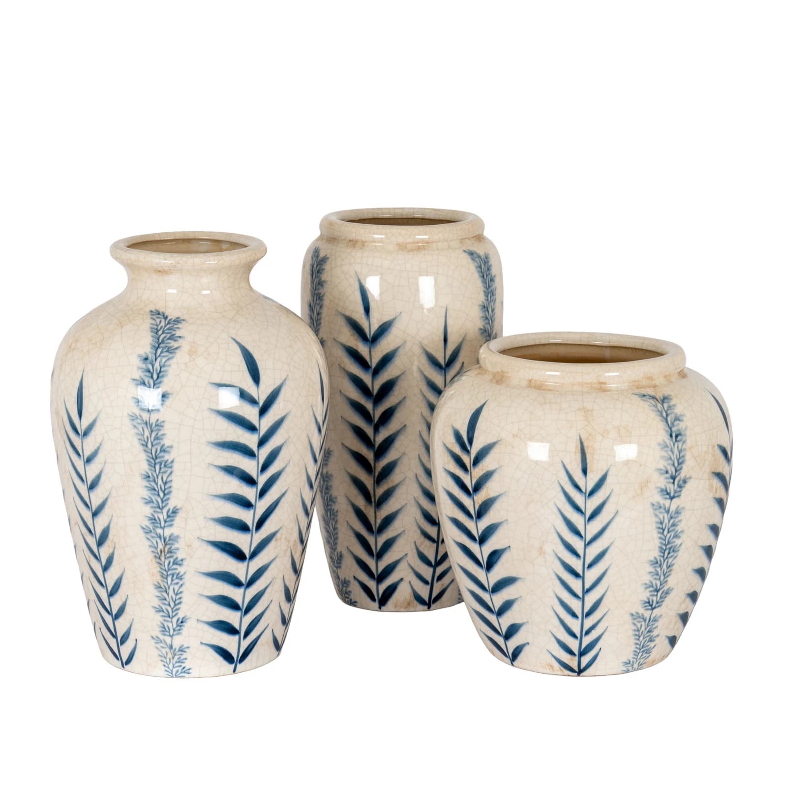 Small Blue Flora Olpe Vase - Vases, photo 5 of 5