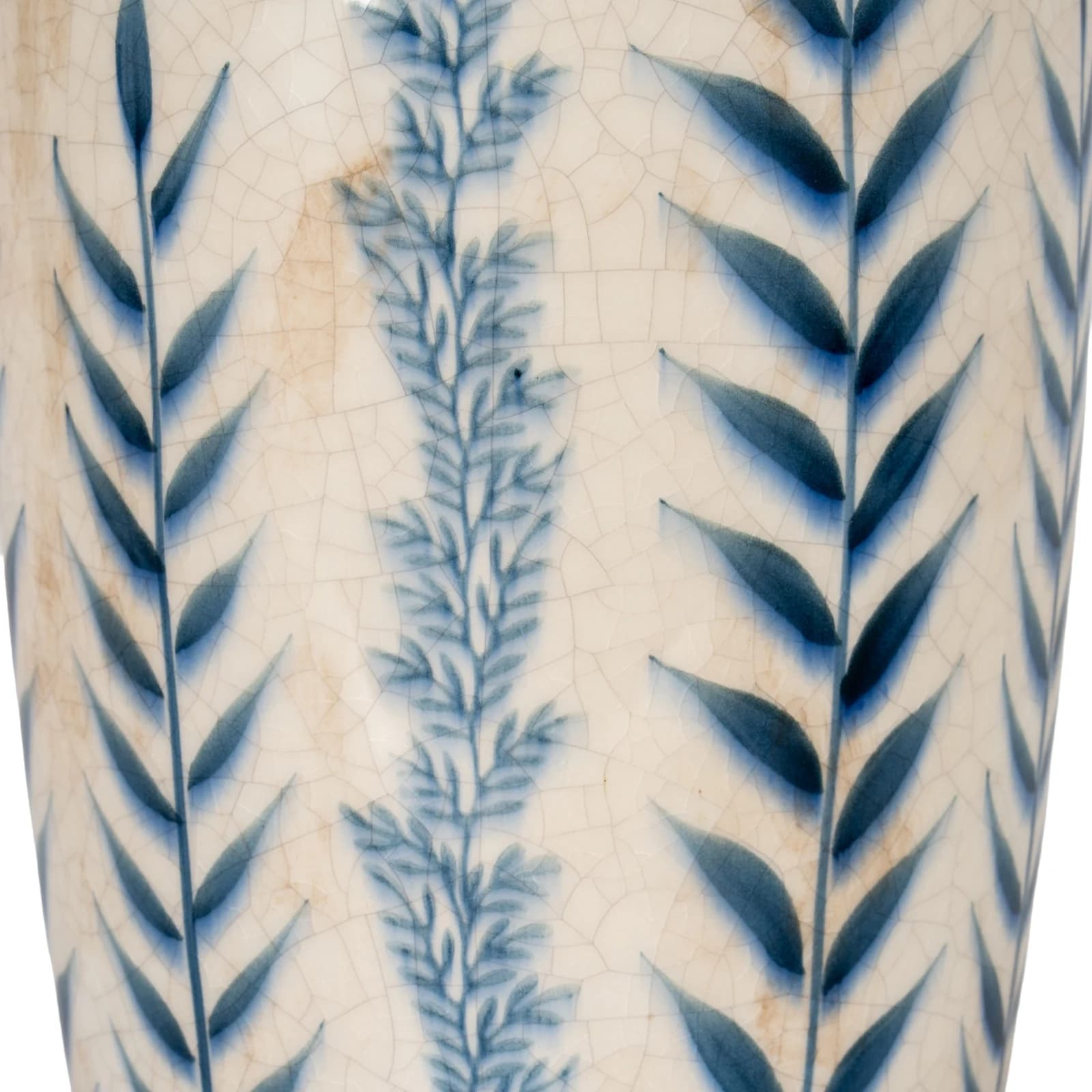 Large Blue Flora Tall Olpe Vase - Vases, photo 4 of 5