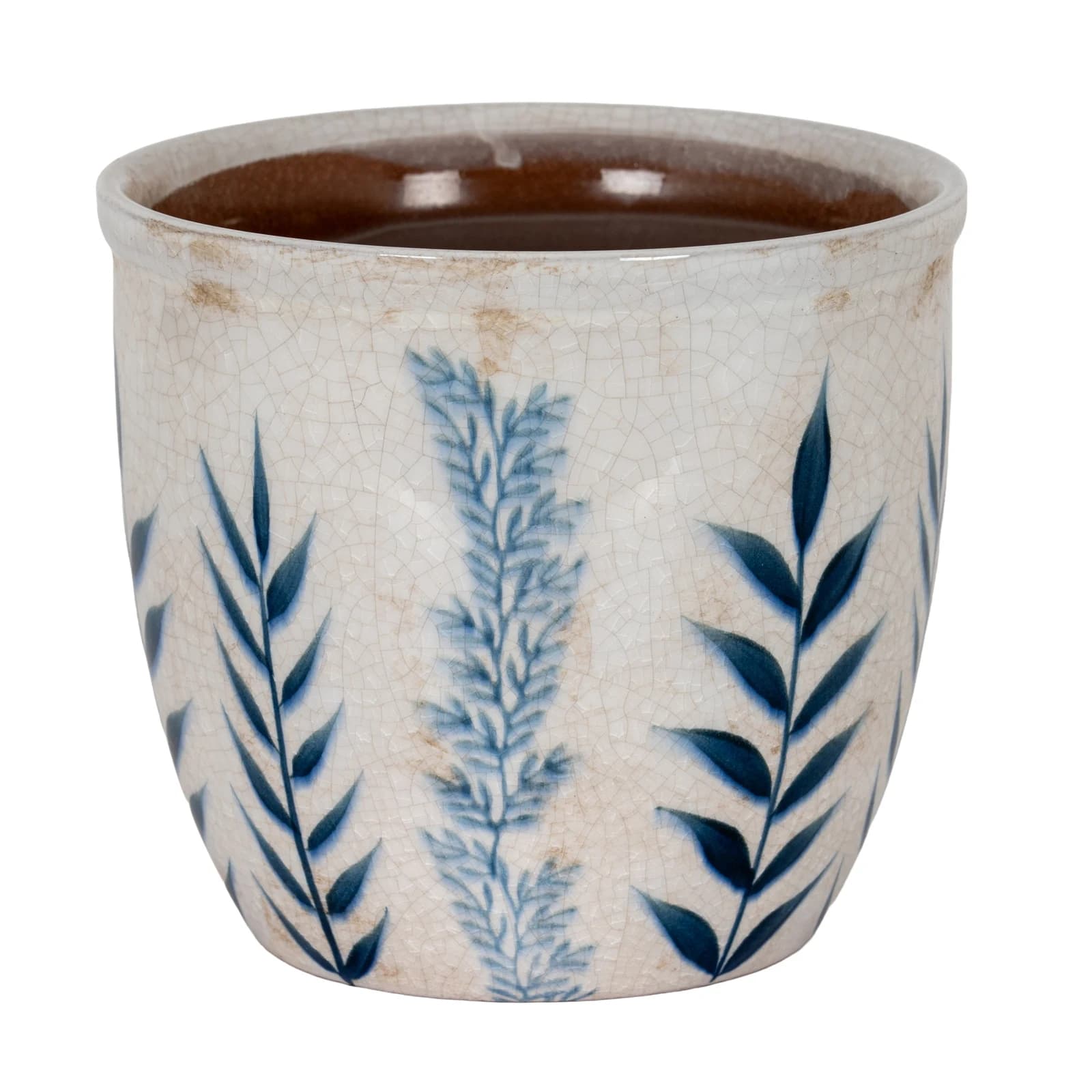 Small Blue Flora Planter Pot - Planters & pots, photo 2 of 3