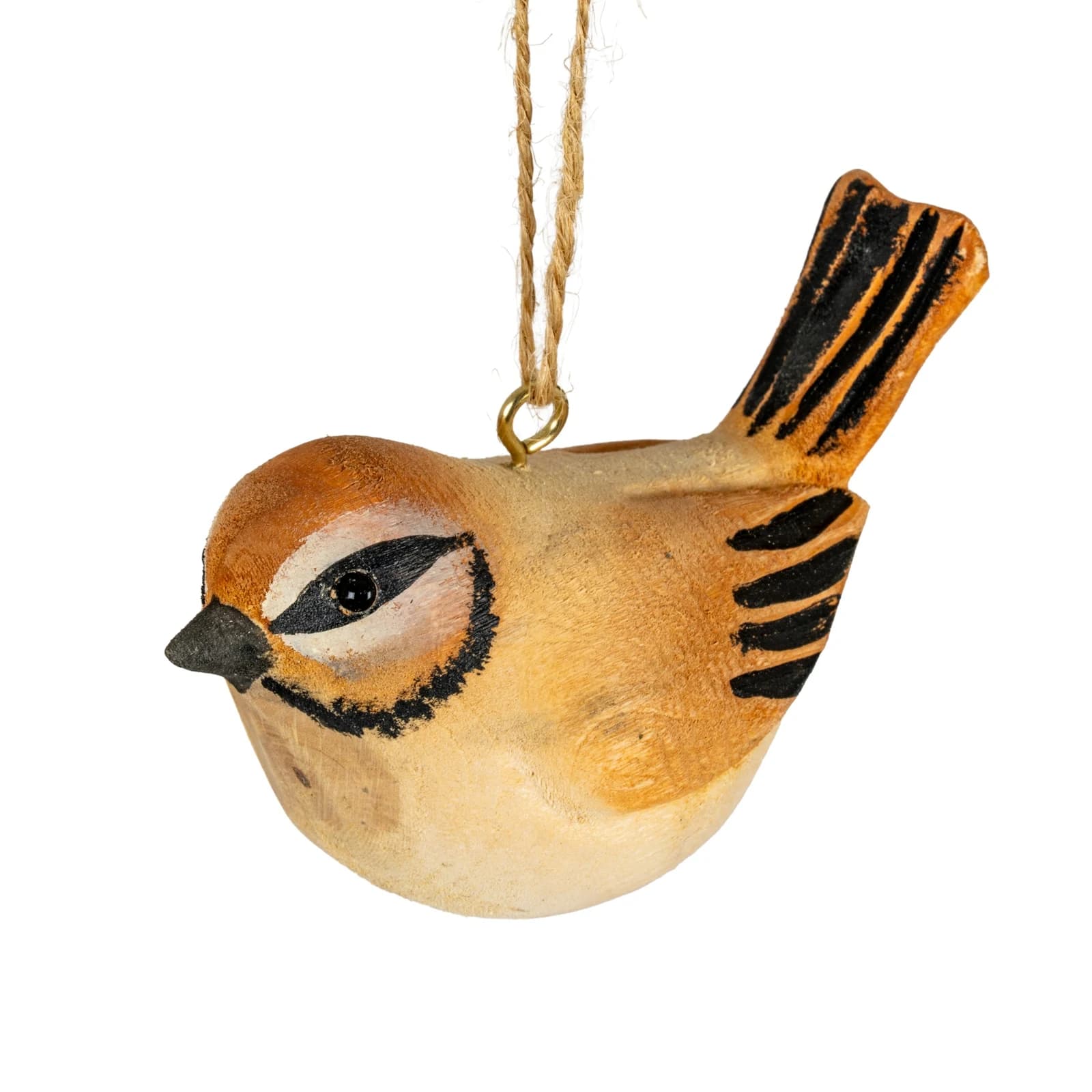 Wooden Tawny Bird Decoration - Decorative, photo 2 of 2