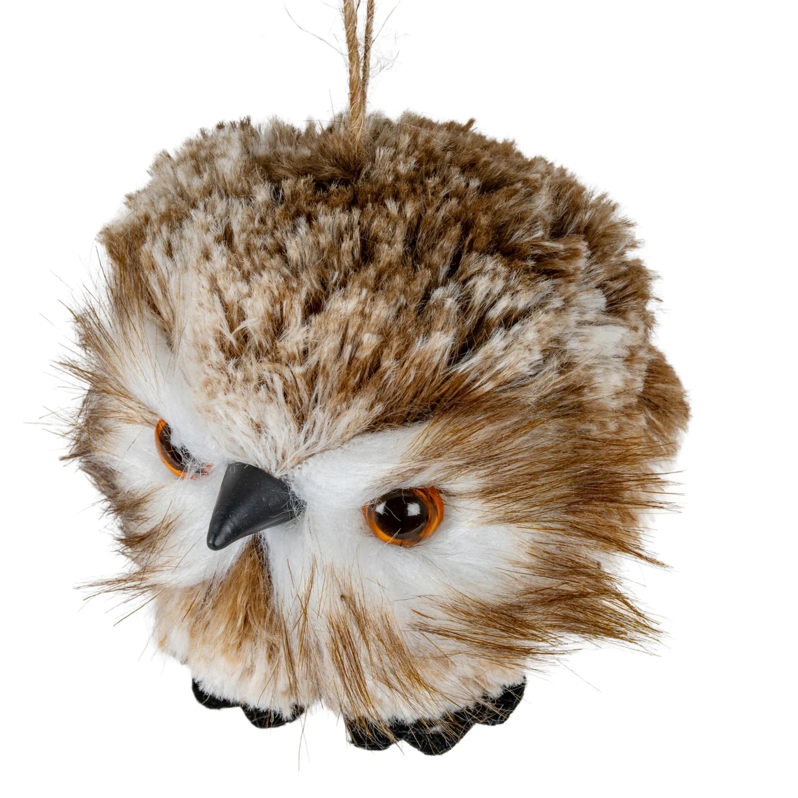 Feather Winter Owl Decoration - Decorative, photo 2 of 2