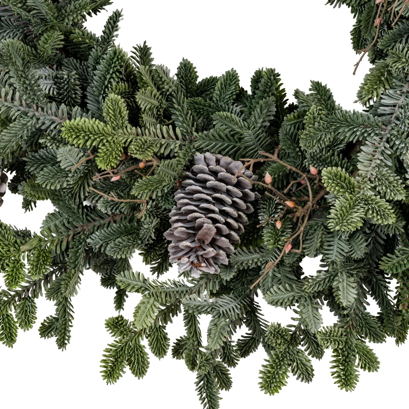 Woodland Pine Wreath With Pinecones - Sculptures & ornaments, photo 3 of 4