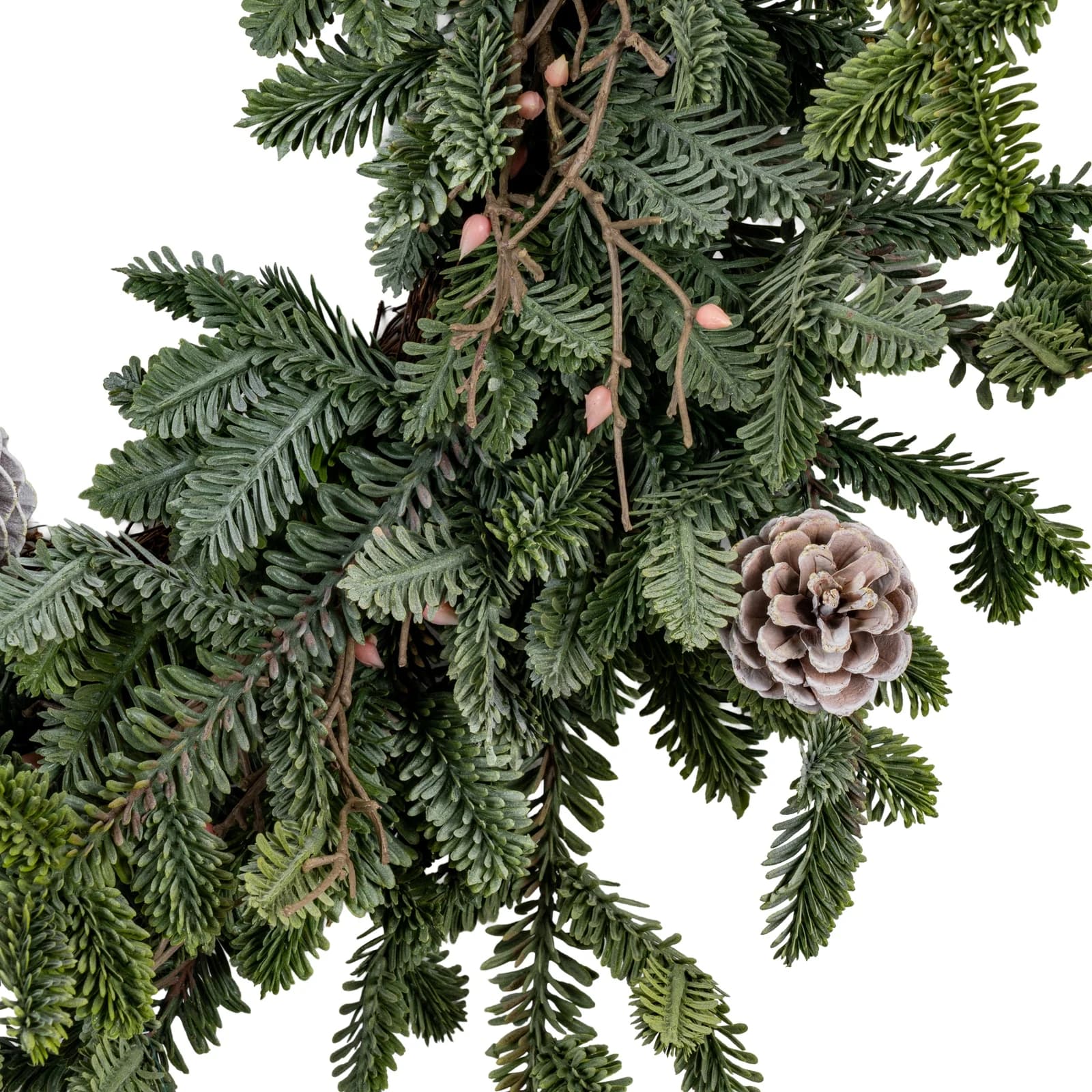 Woodland Pine Wreath With Pinecones - Sculptures & ornaments, photo 4 of 4
