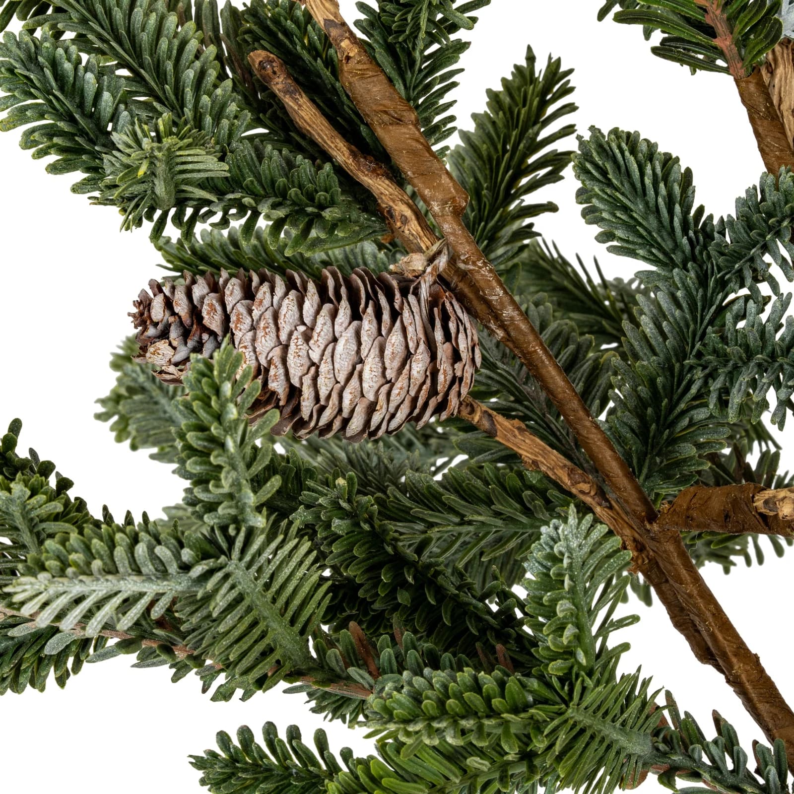 Woodland Pine Teardrop Swag With Pinecones - Artificial plants & flowers, photo 3 of 3