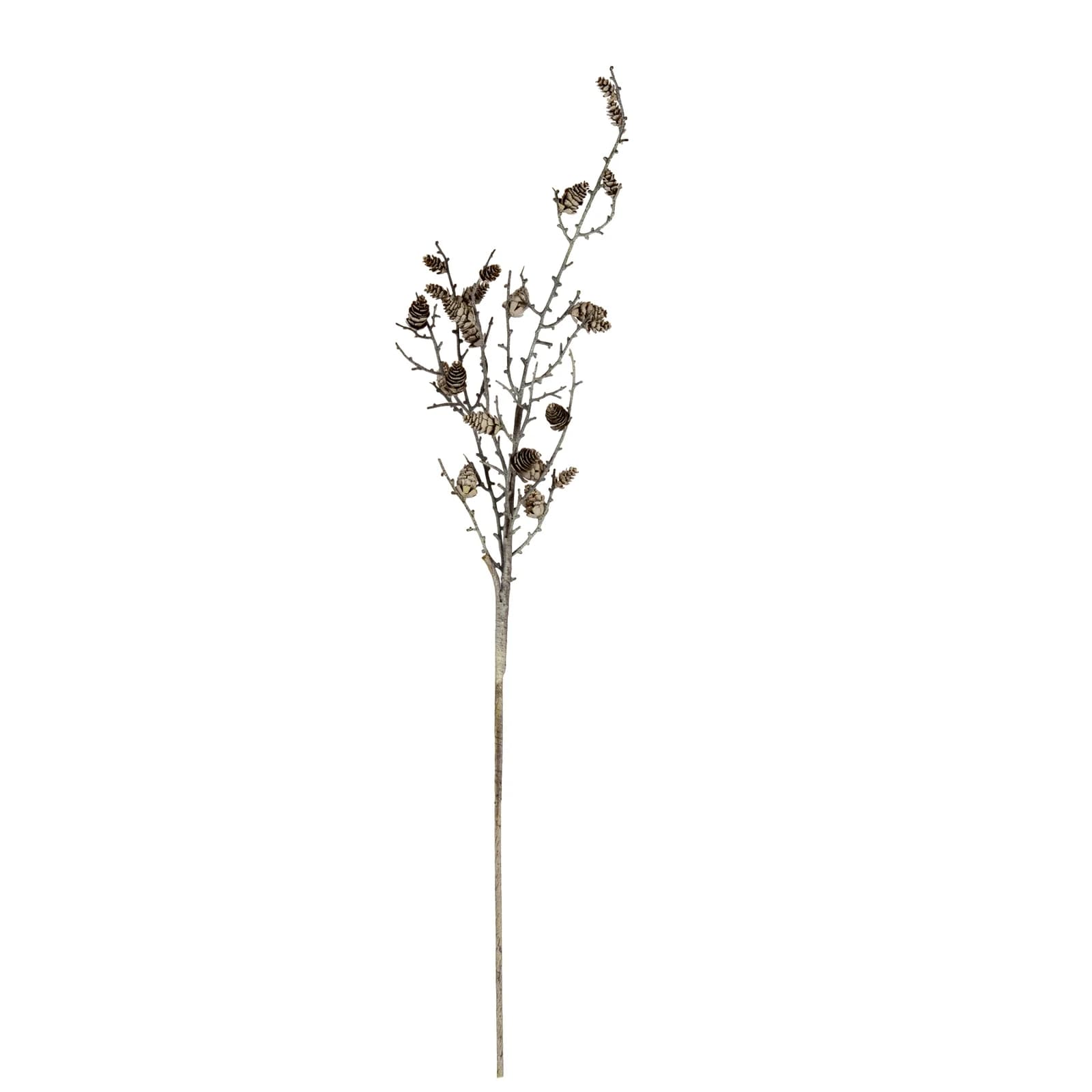 Snowy Winter Woodland Branch With Pinecones — Pack of 5 - Artificial plants & flowers, photo 2 of 3