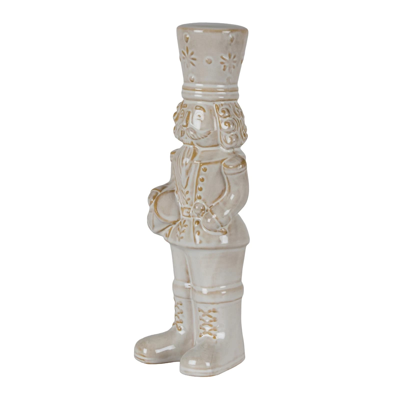 Alora Ceramic Nutcracker With Drum - Decorative, photo 2 of 4