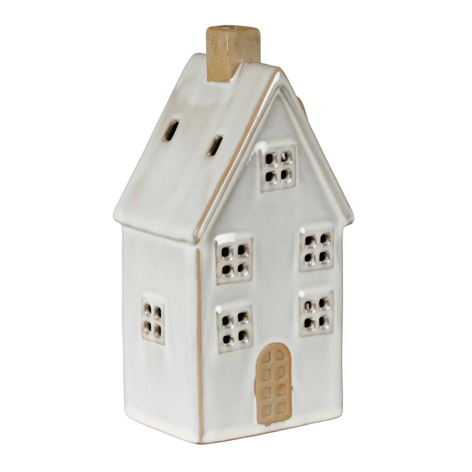 Alora Ceramic Large Townhouse With LED Light - Decorative, photo 2 of 5